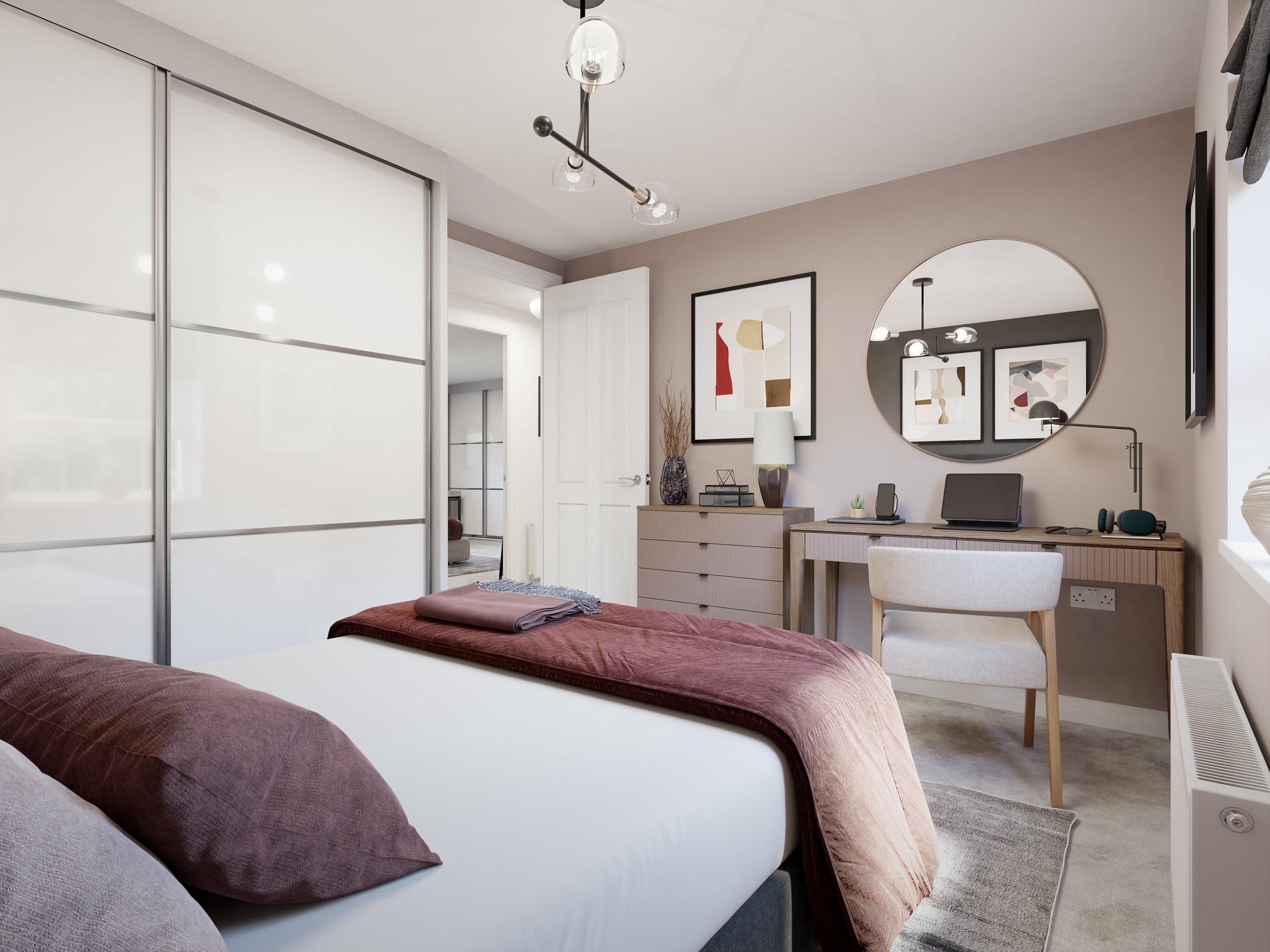 Kirkdale bedroom CGI