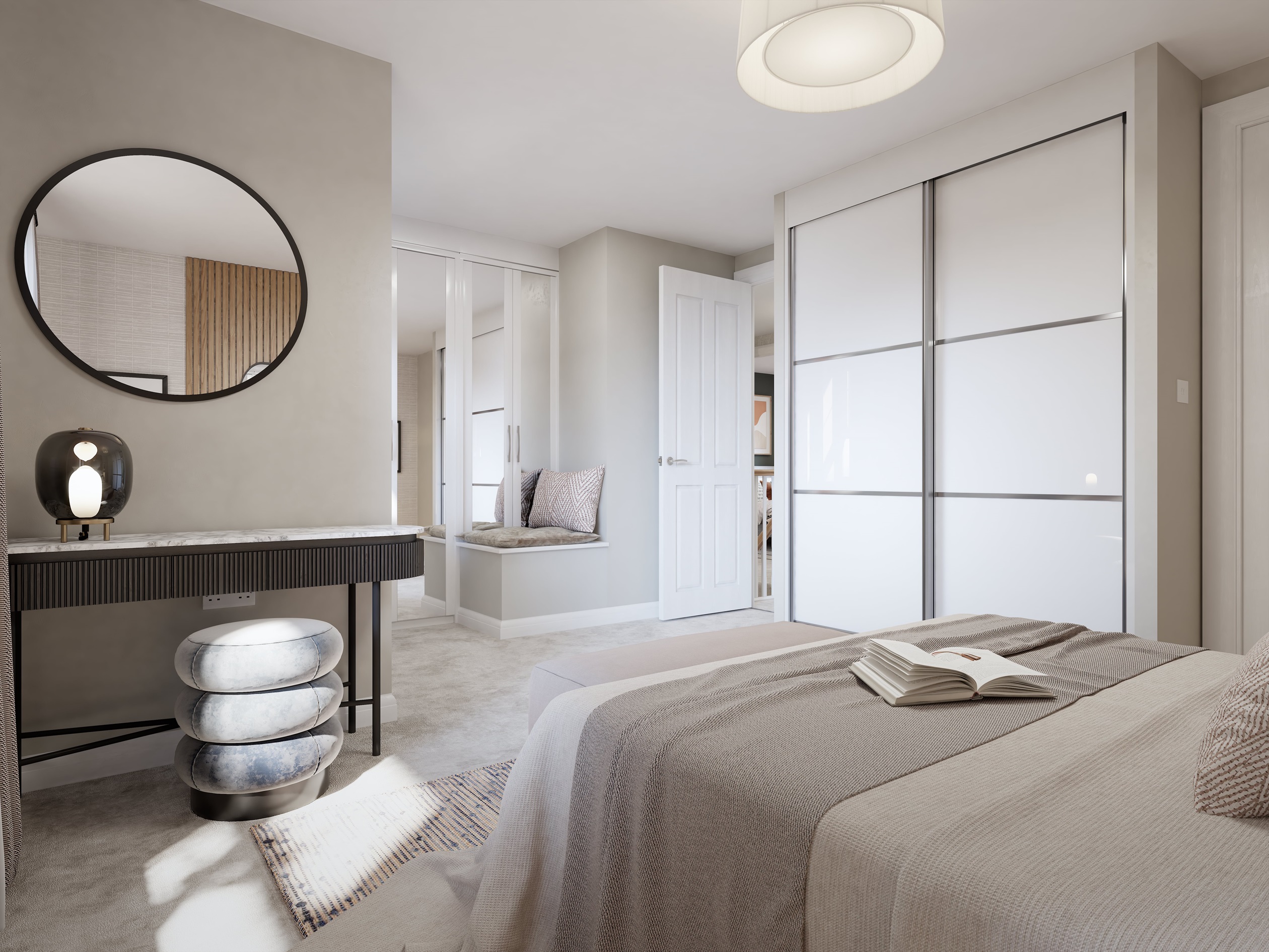 Milford double bedroom CGI