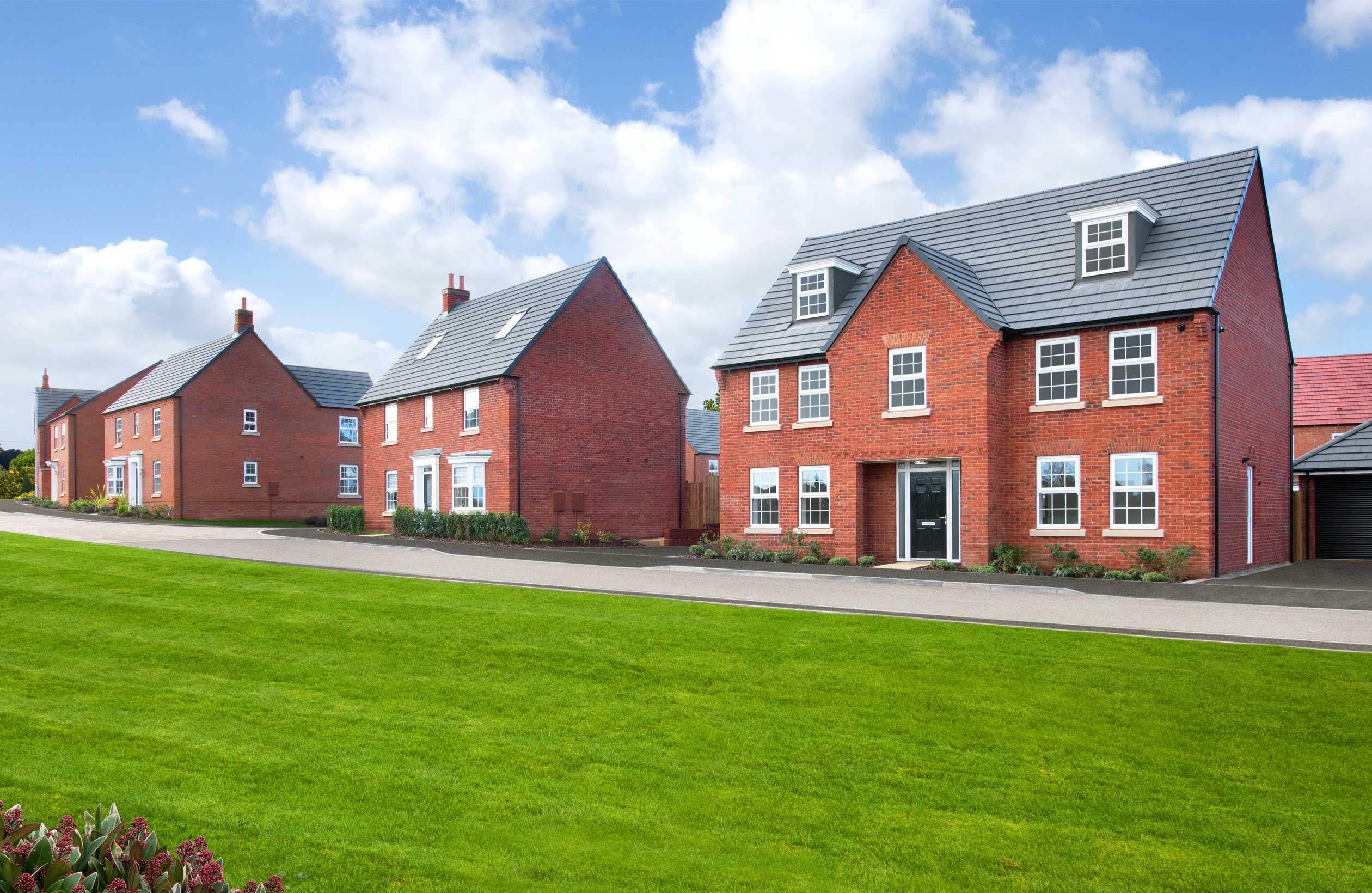 New Houses in Hugglescote, Leicestershire David Wilson Homes