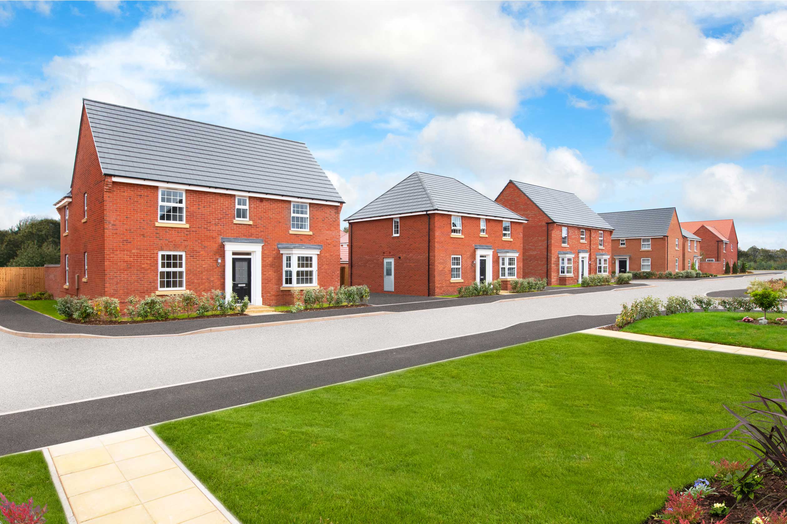 New Homes for sale in Tamworth Houses in Tamworth DWH