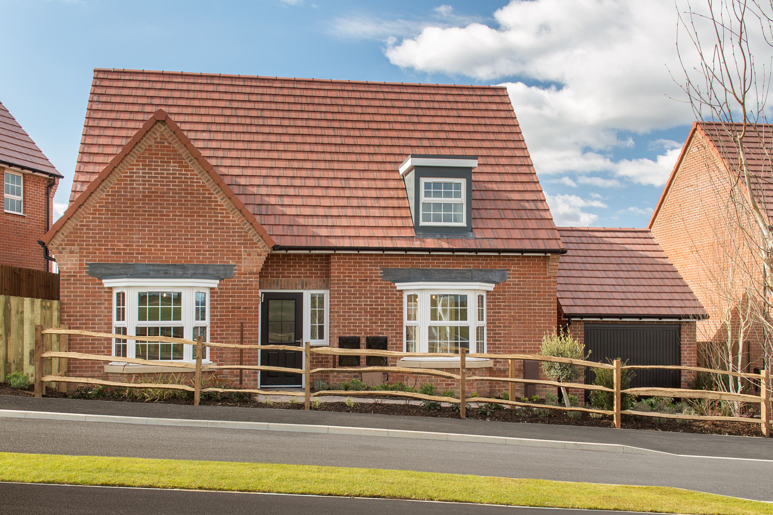 New David Wilson Homes in Barrow upon Soar Hunters Lodge