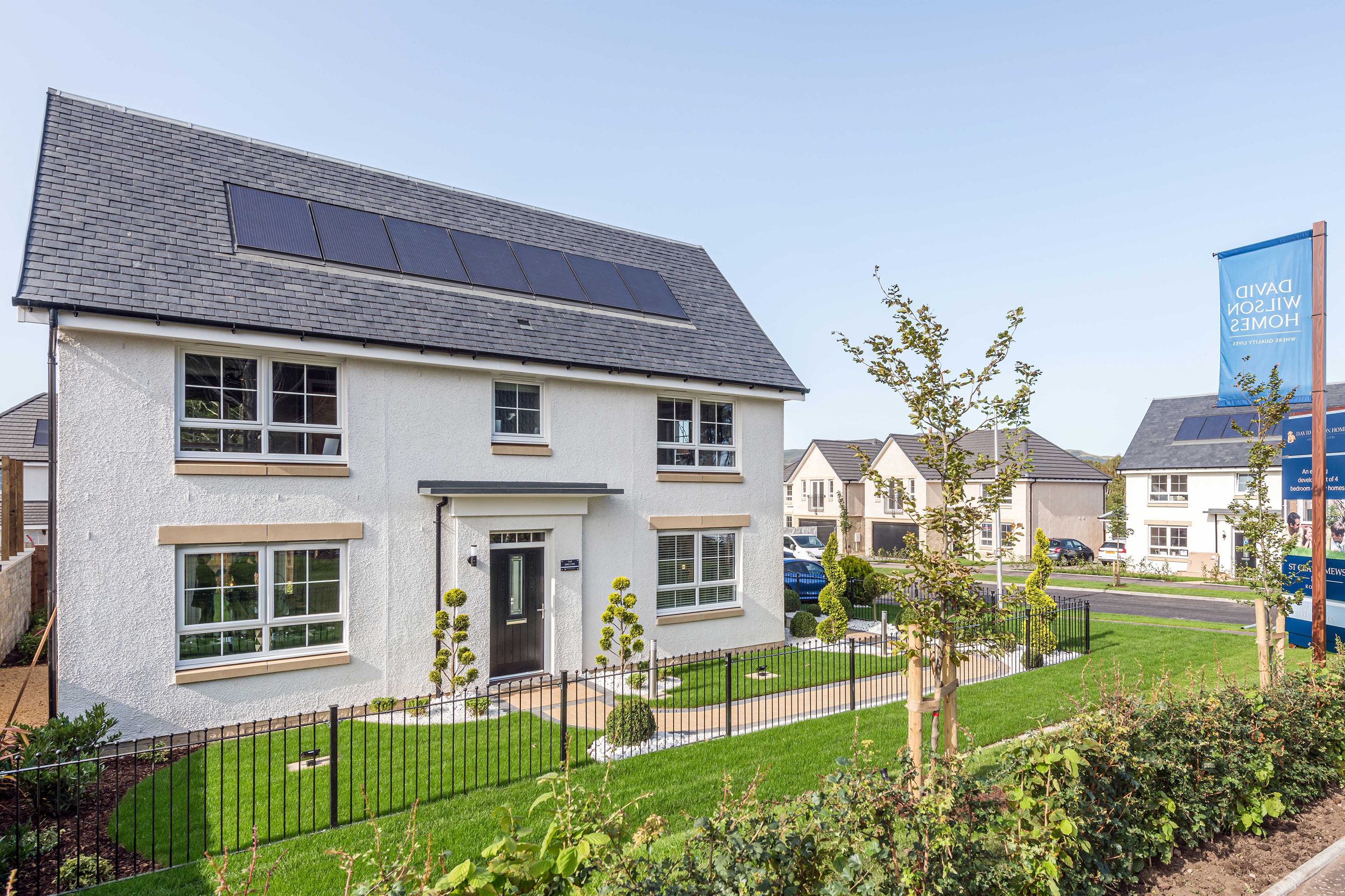 New Homes in Roslin at St Clair Mews David Wilson Homes in Midlothian