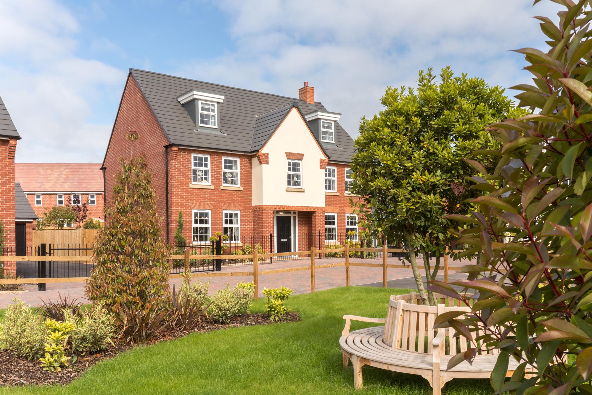 New homes for sale in Marston Moretaine Marston Fields DWH