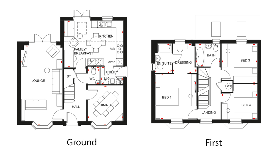 The Emerson A Five Bedroom Home David Wilson Homes