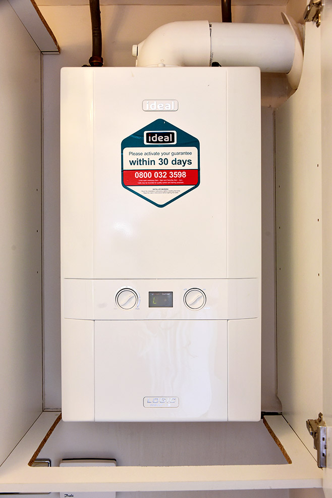 David Wilson Homes What kind of heating and hot water system do I have?