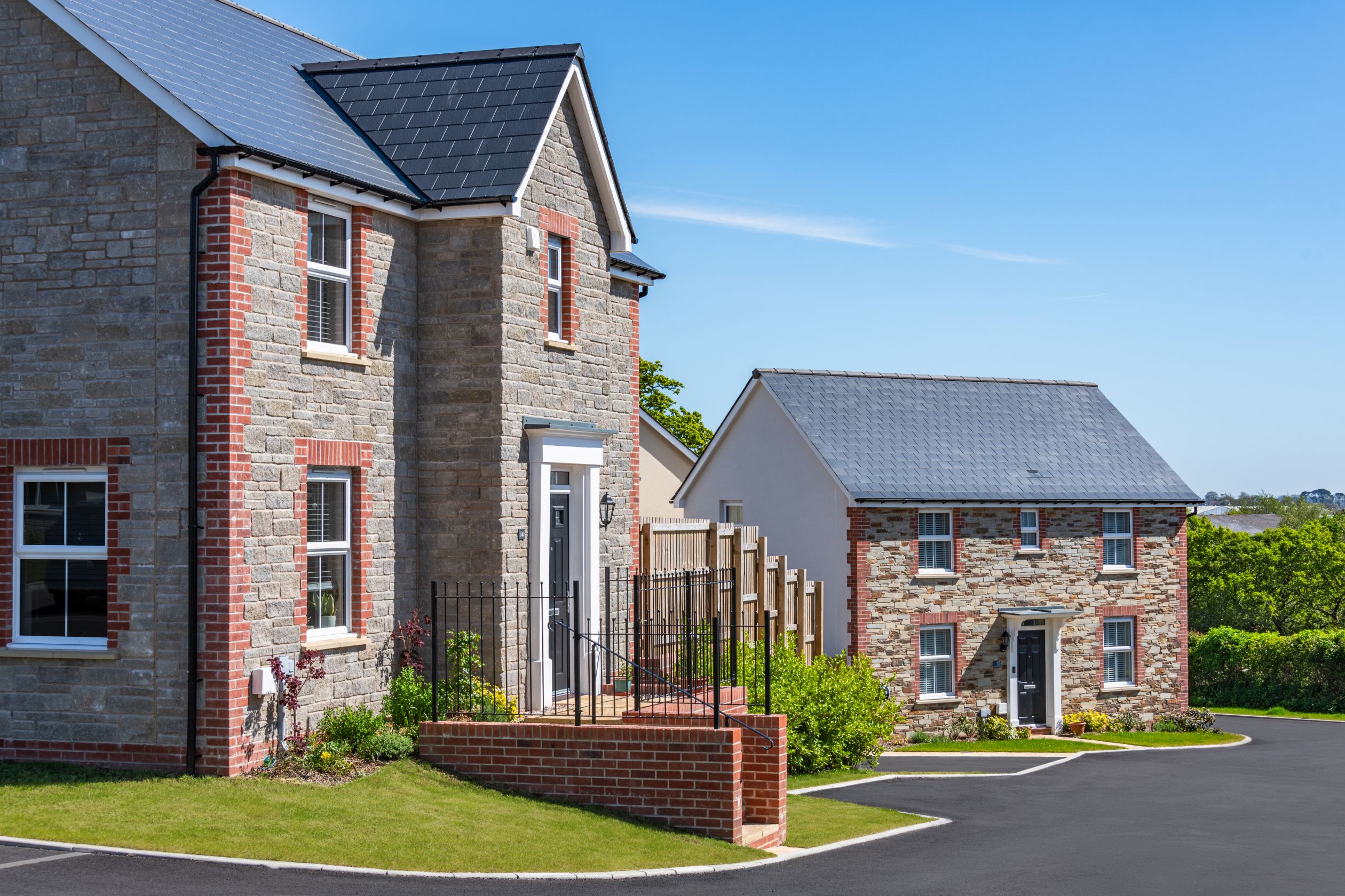 New homes at David Wilson, Treledan, Saltash
