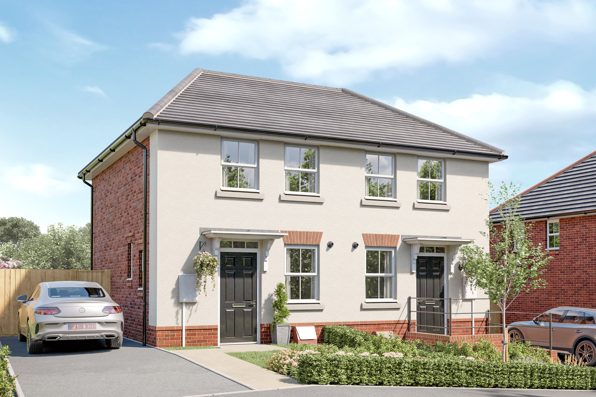 Illustrative image of the Wilford 2 bedroom home at Barum Knoll
