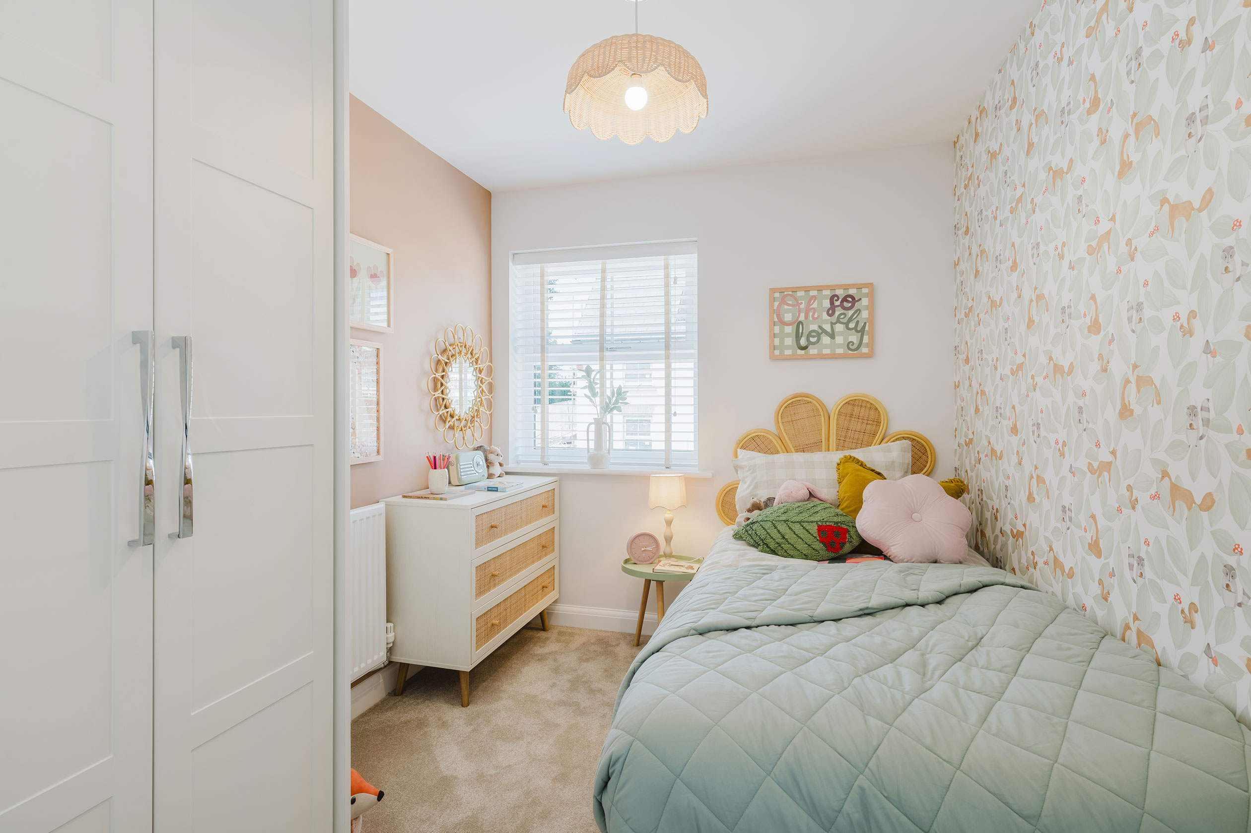 Single bedroom in the Hadley 3 bedroom home