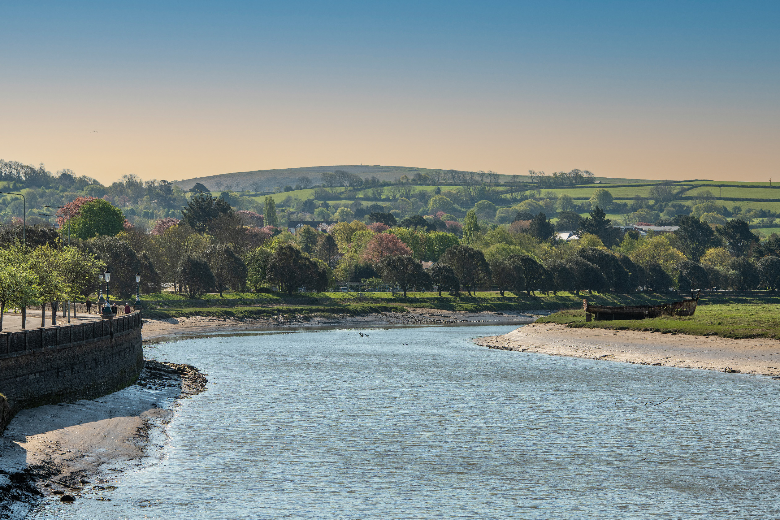 Image showing countryside surrounding Barnstaple