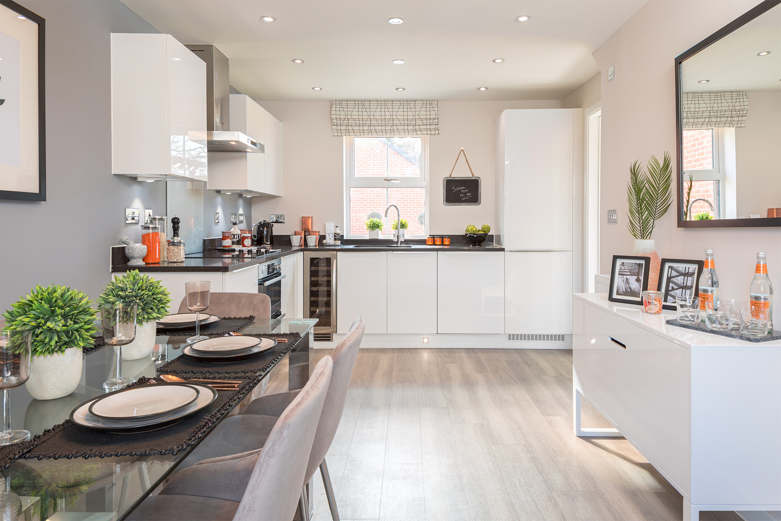 Open plan kitchen in the Hadley Special 3 bedroom home