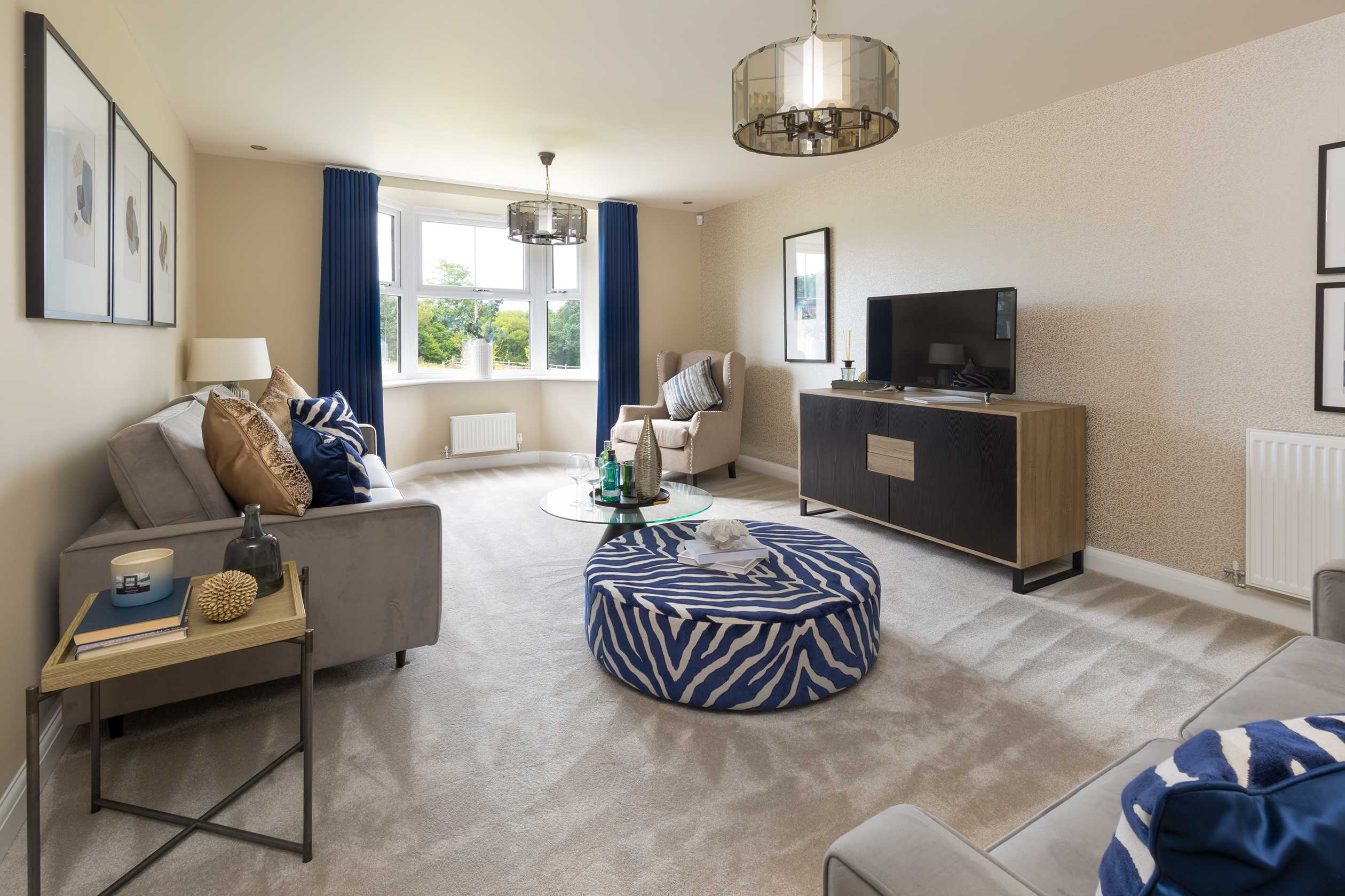 Spacious lounge in the Holden 4 bedroom home