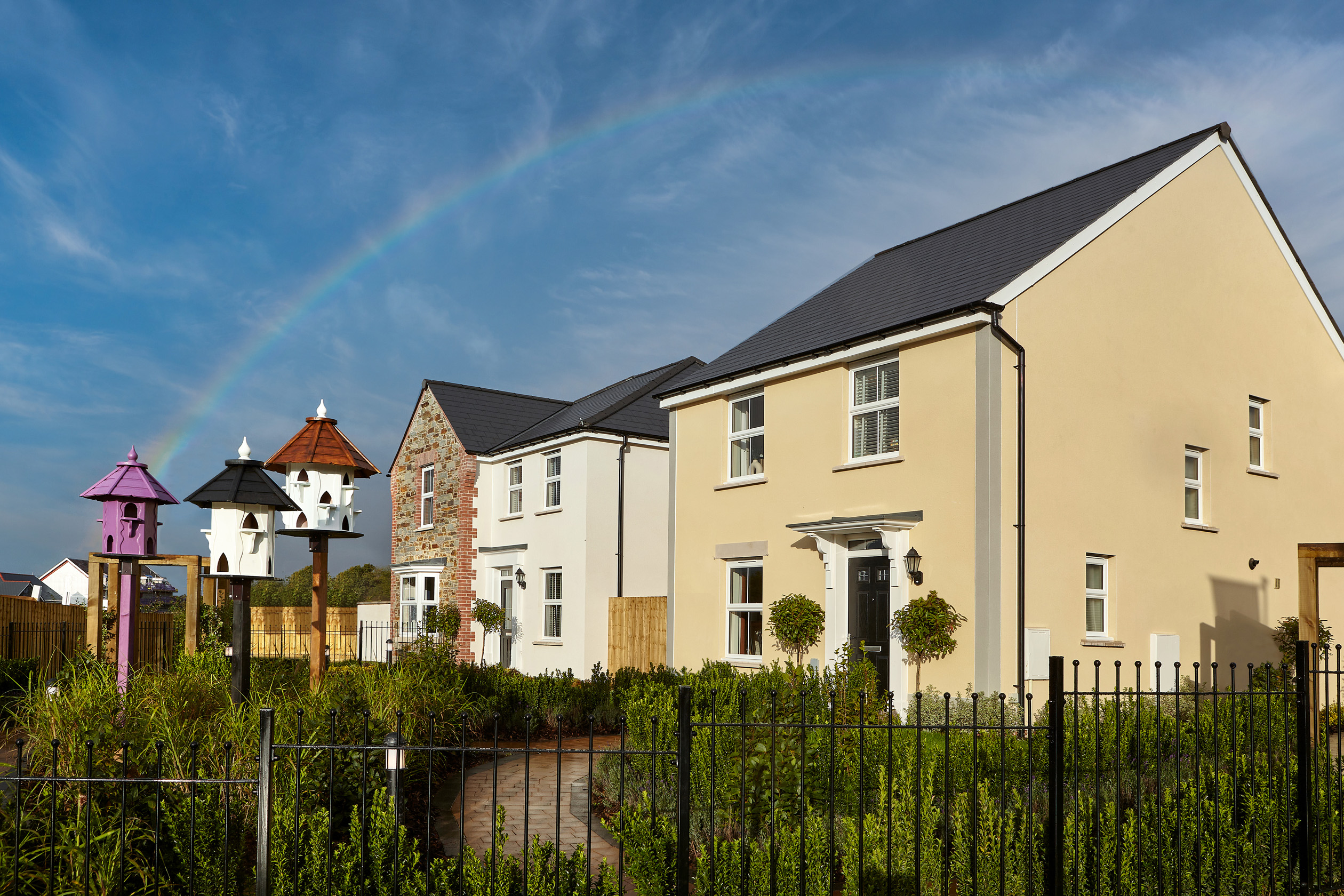External image of Ingleby and Holden show homes at Treledan