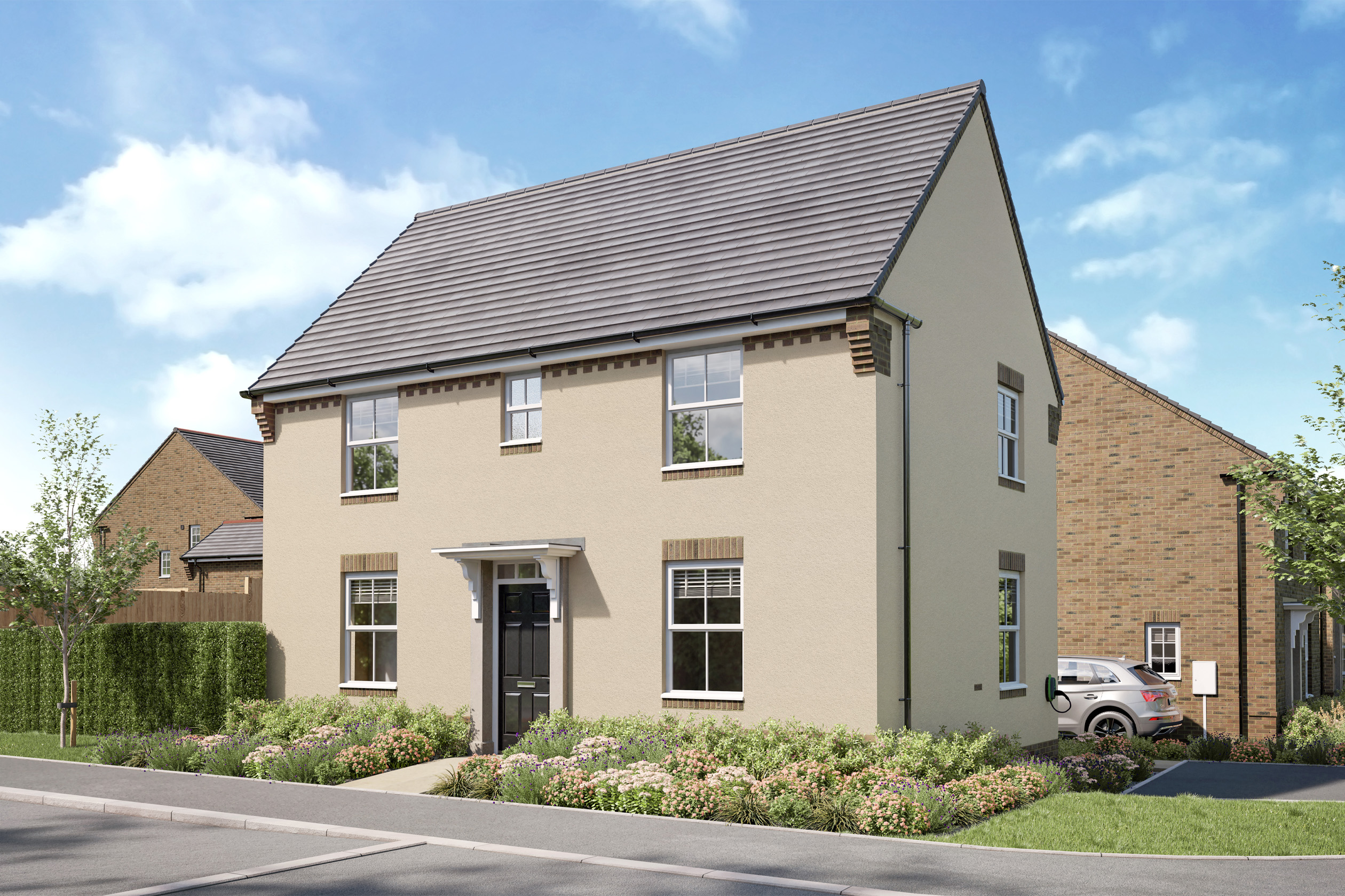 Illustrative image of the Hadley 3 bedroom home at Hampton Mill