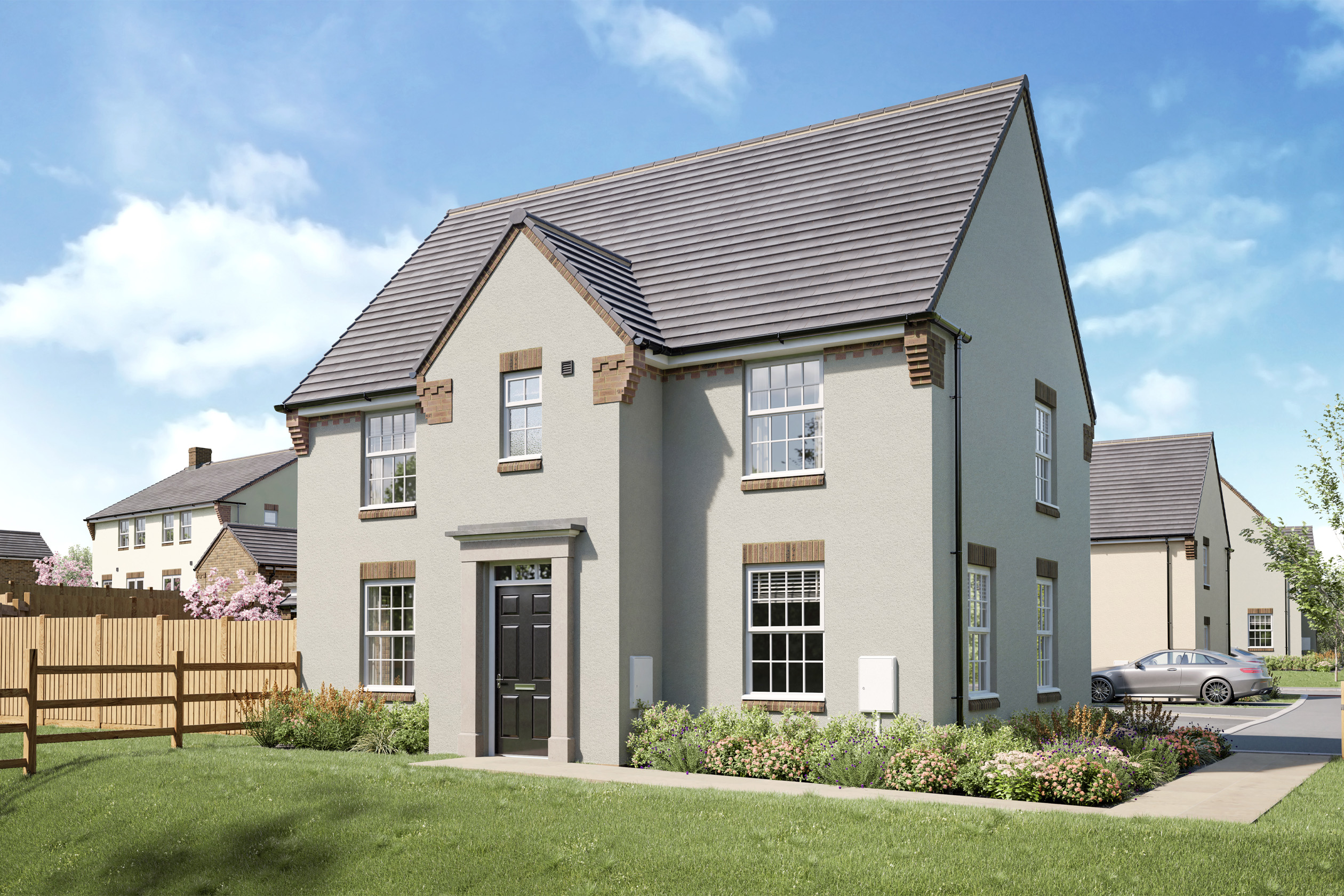 Illustrative image of the Hollinwood 4 bedroom home at Hampton Mill