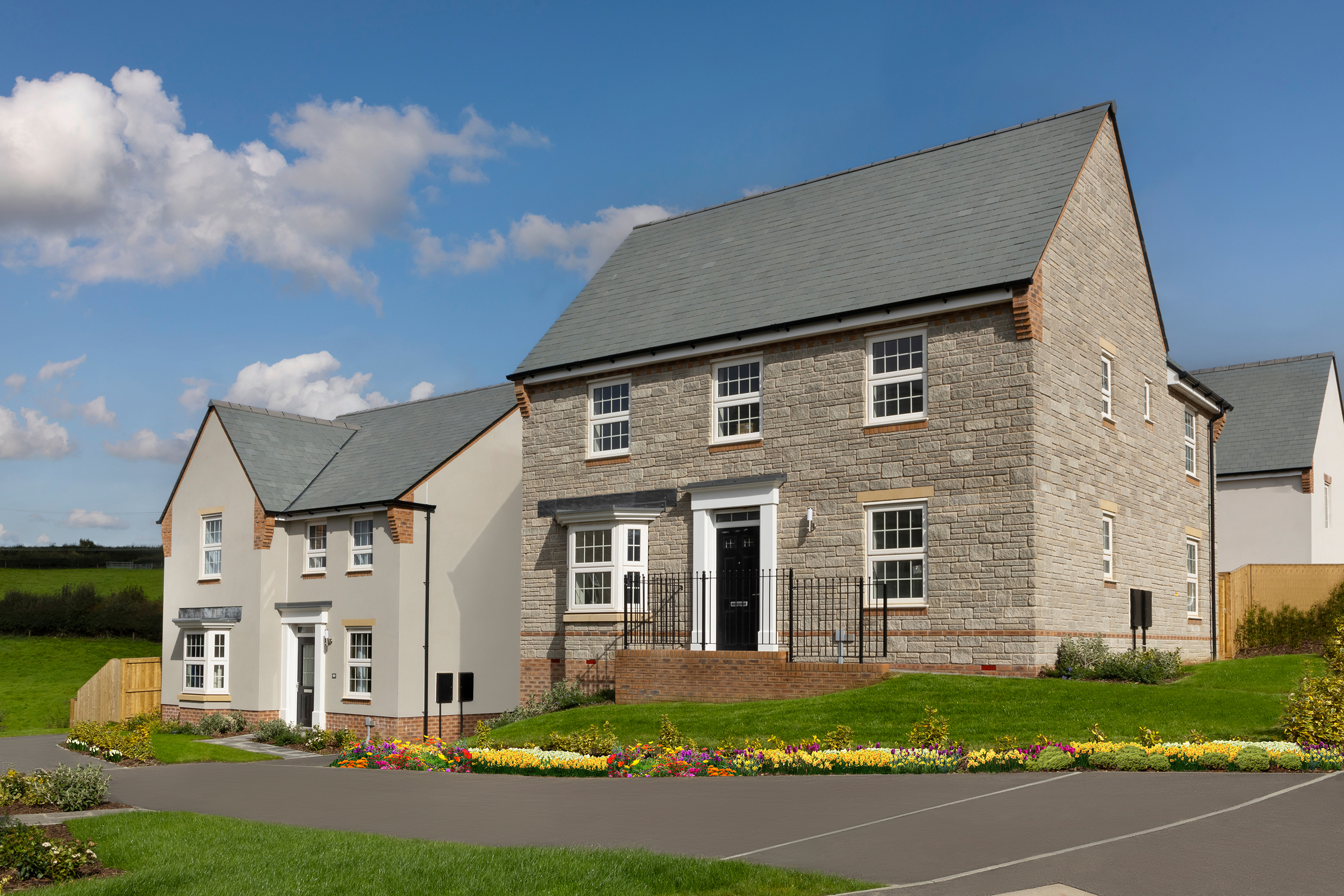 External street scene of Hampton Mill, Okehampton