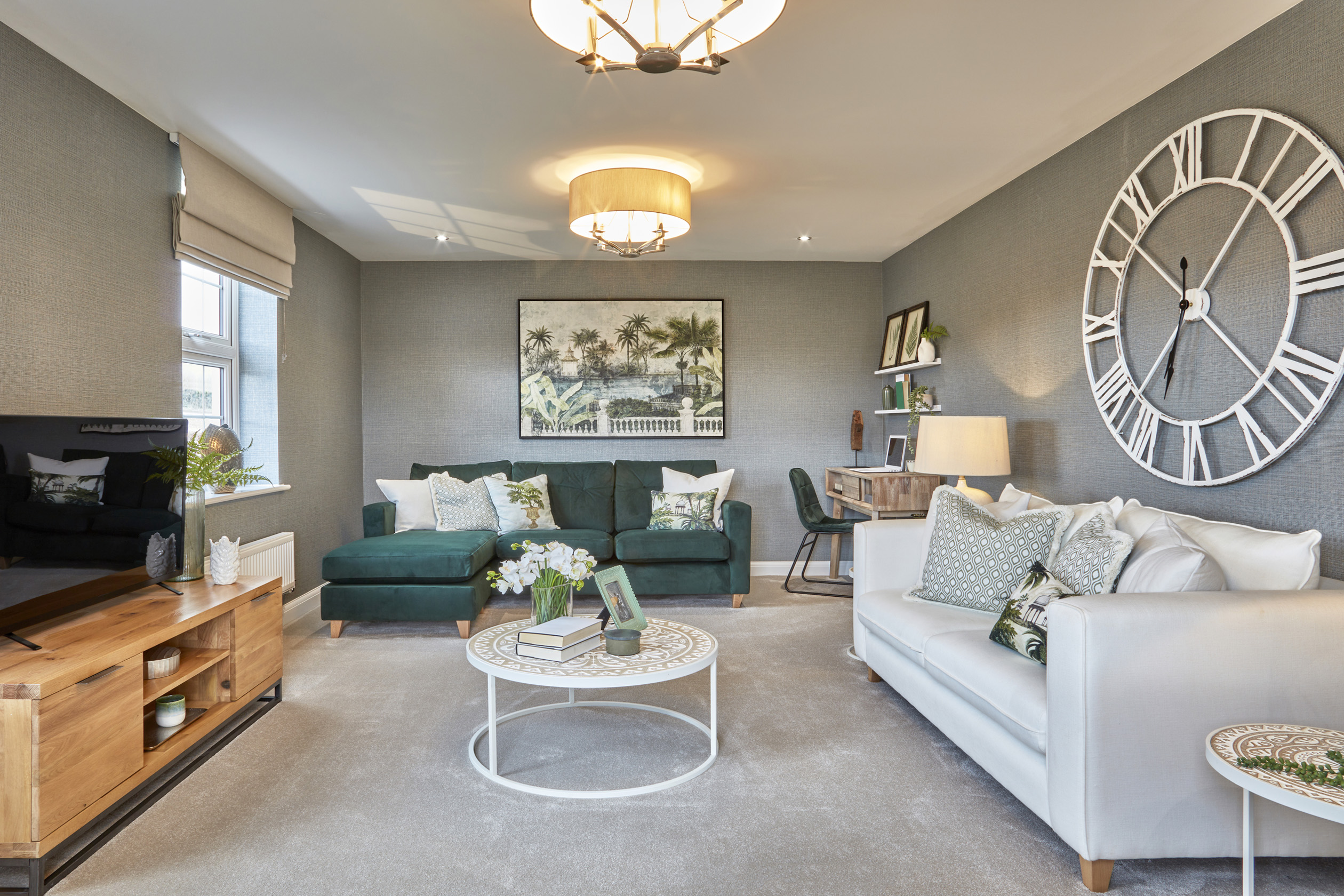 Spacious lounge in the Hollinwood 4 bedroom home