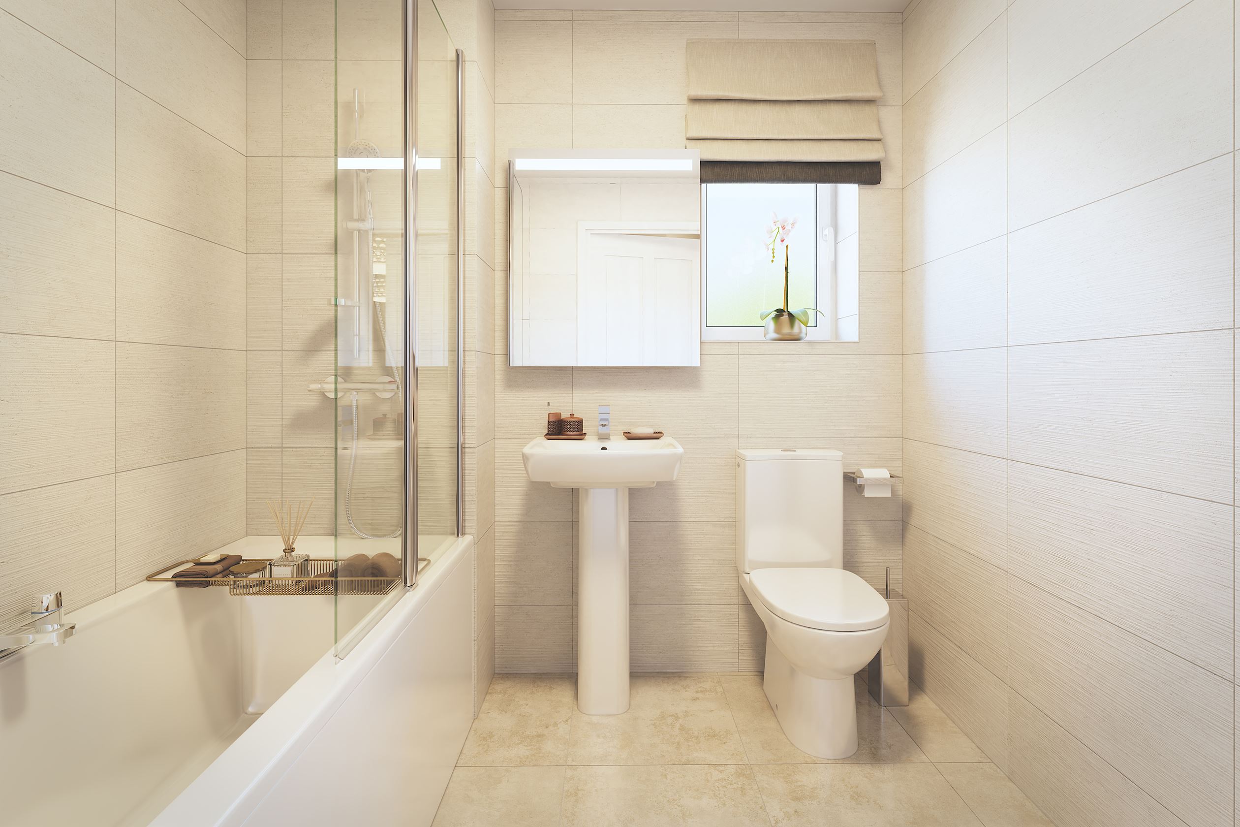 Bellbroughton bathroom CGI
