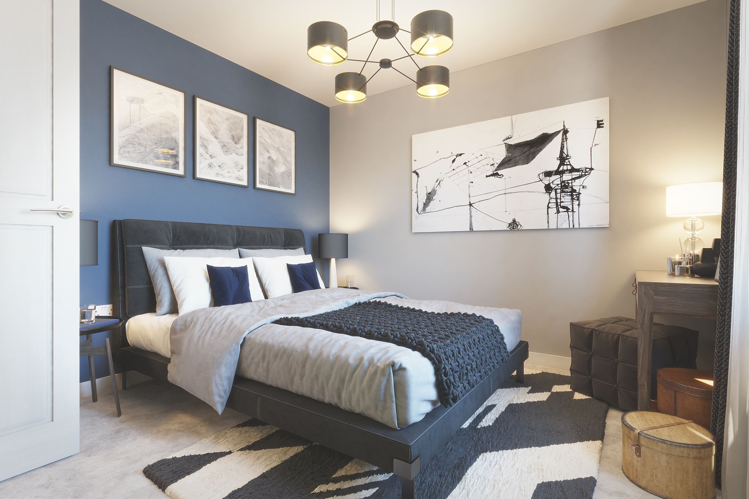 Bellbroughton bedroom CGI