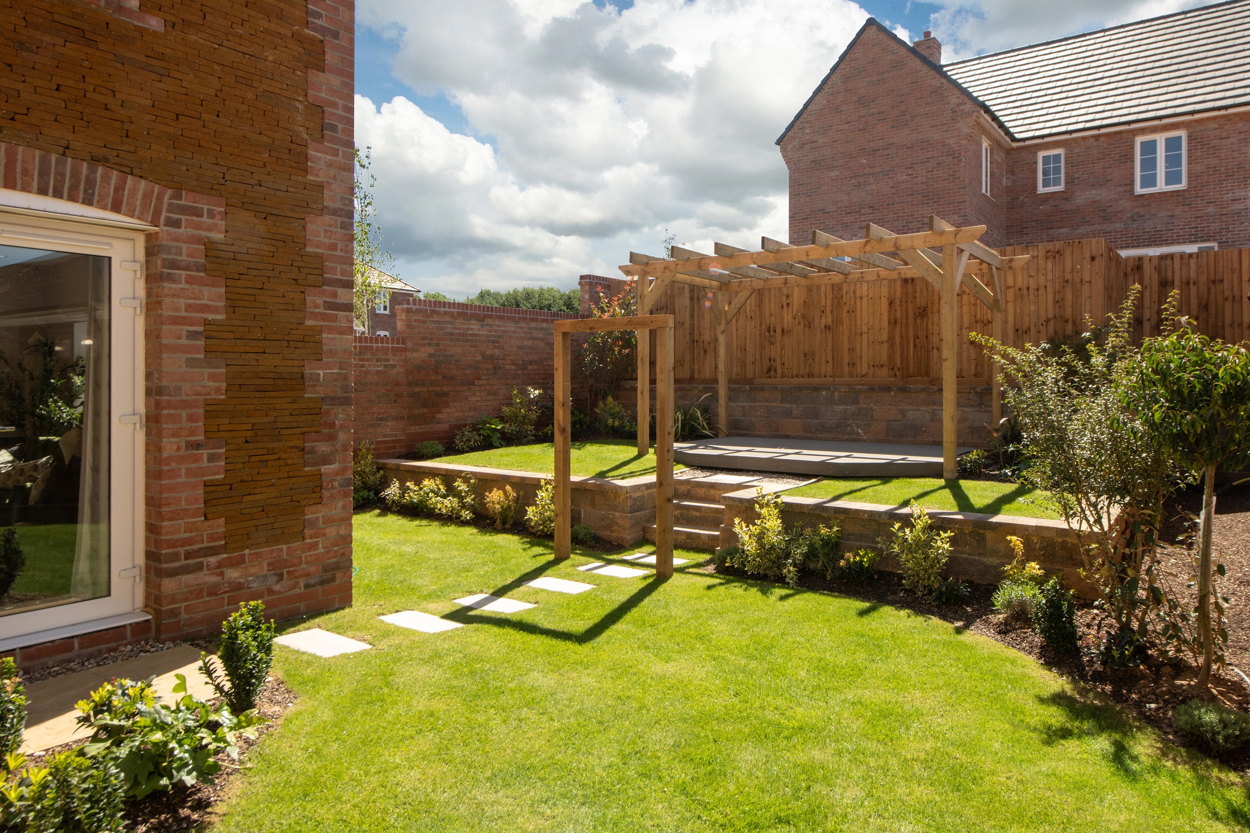 Avondale rear garden - Castle Reach