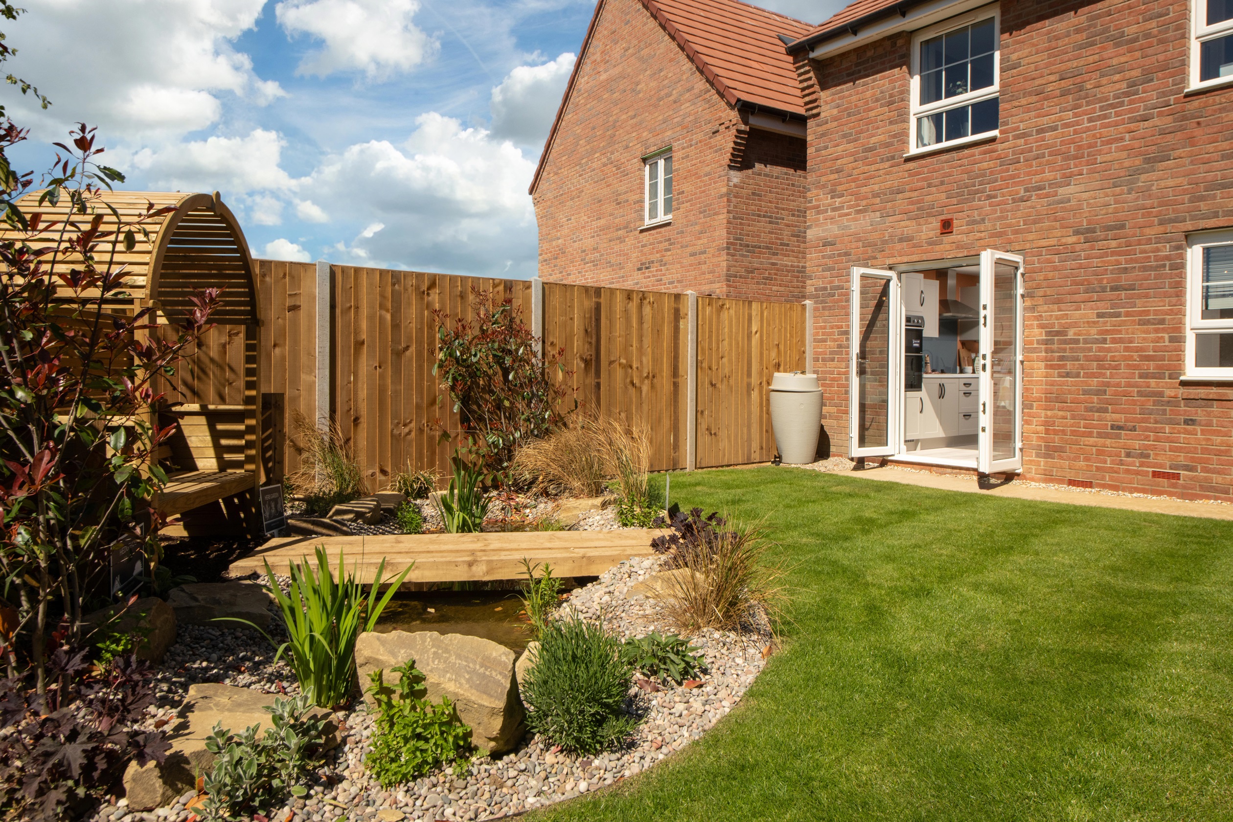 Ingleby rear garden - Castle Reach
