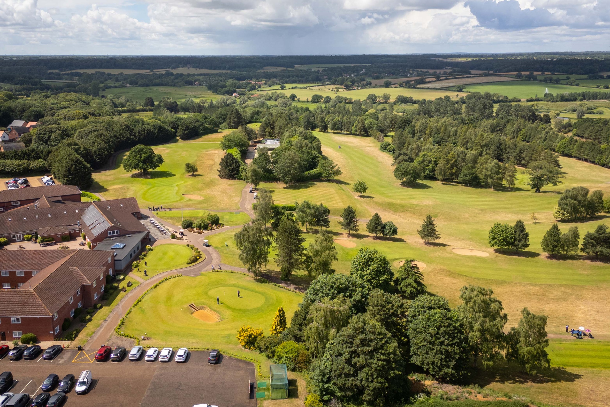 Local golf course in Taverham