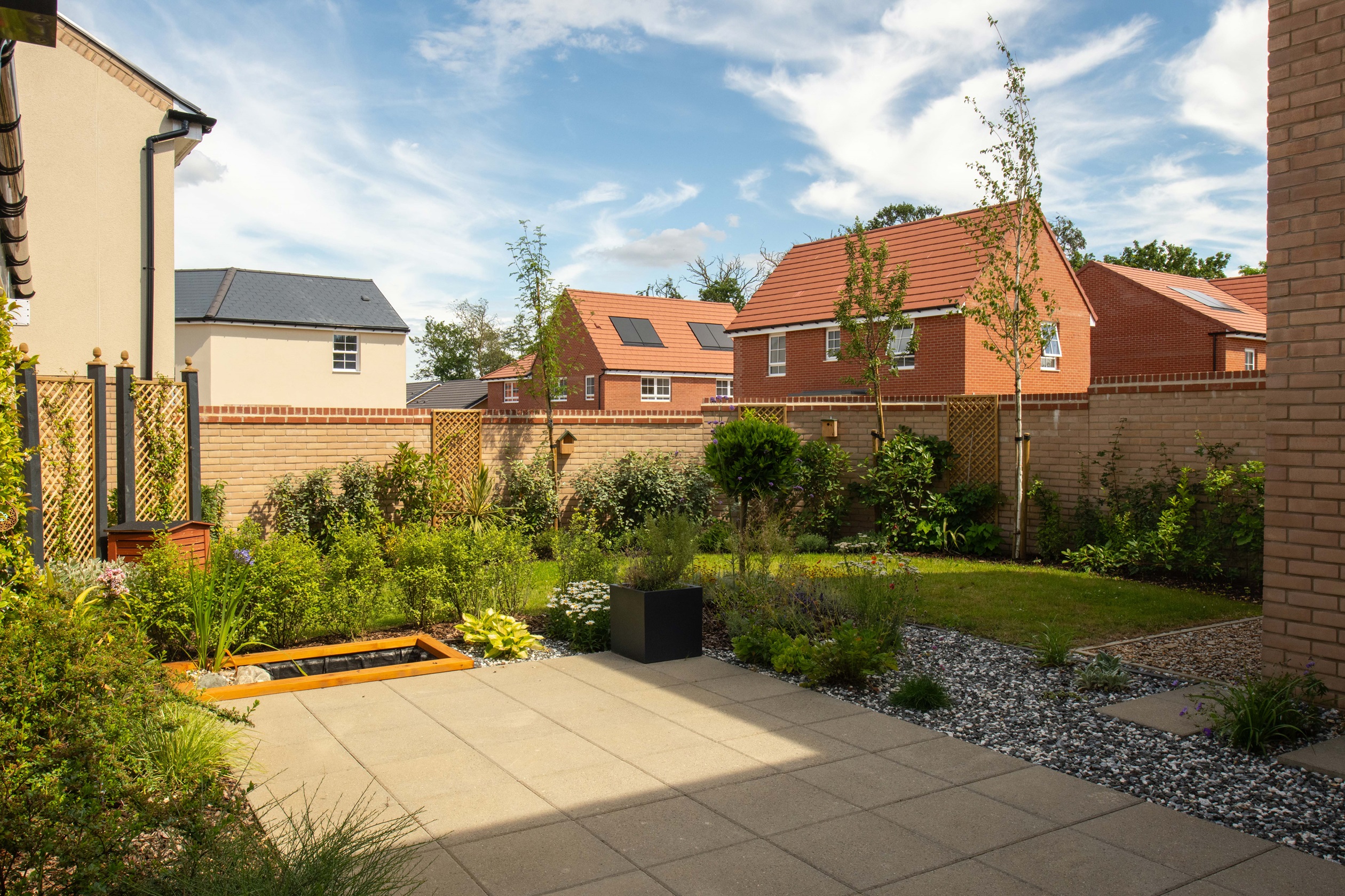 St Peters Chase Conwy Rear Garden