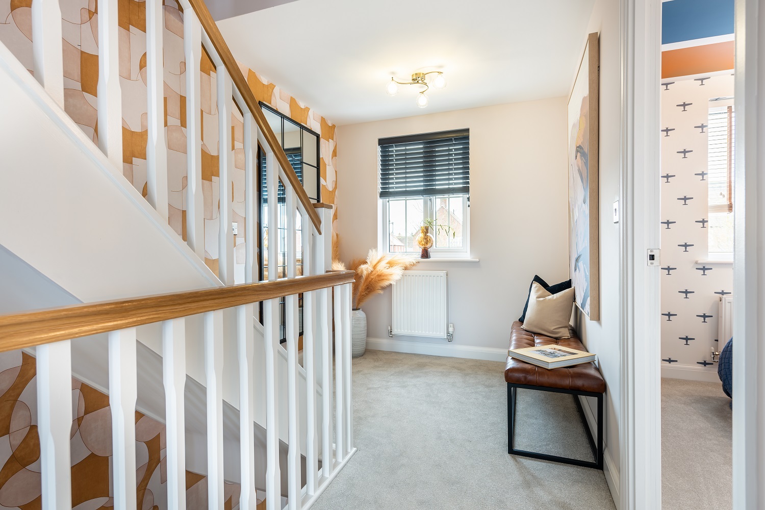 Alconbury Elmsthorpe first floor landing