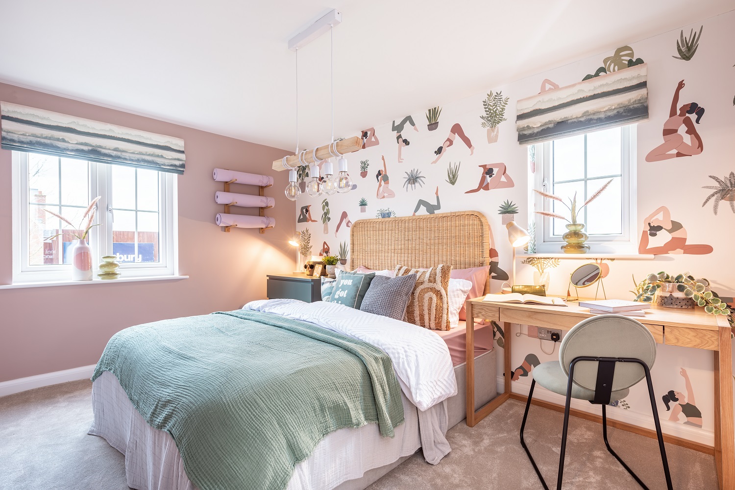 Alconbury Weald Moreton Show Home bedroom