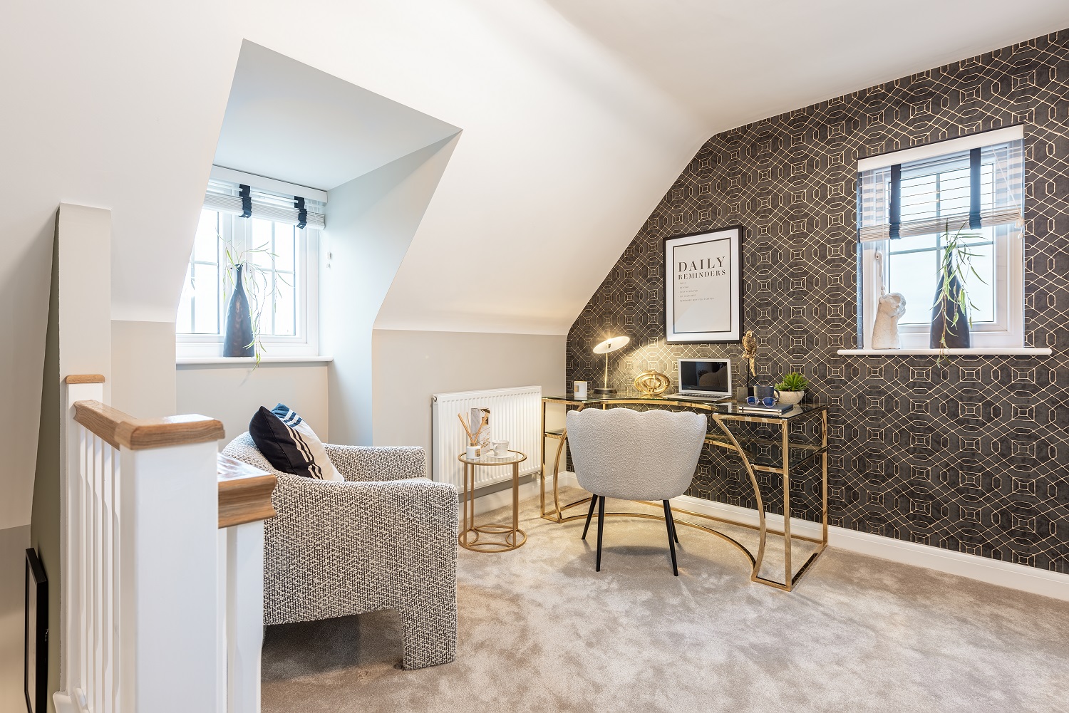 Alconbury Weald Moreton Show Home landing 