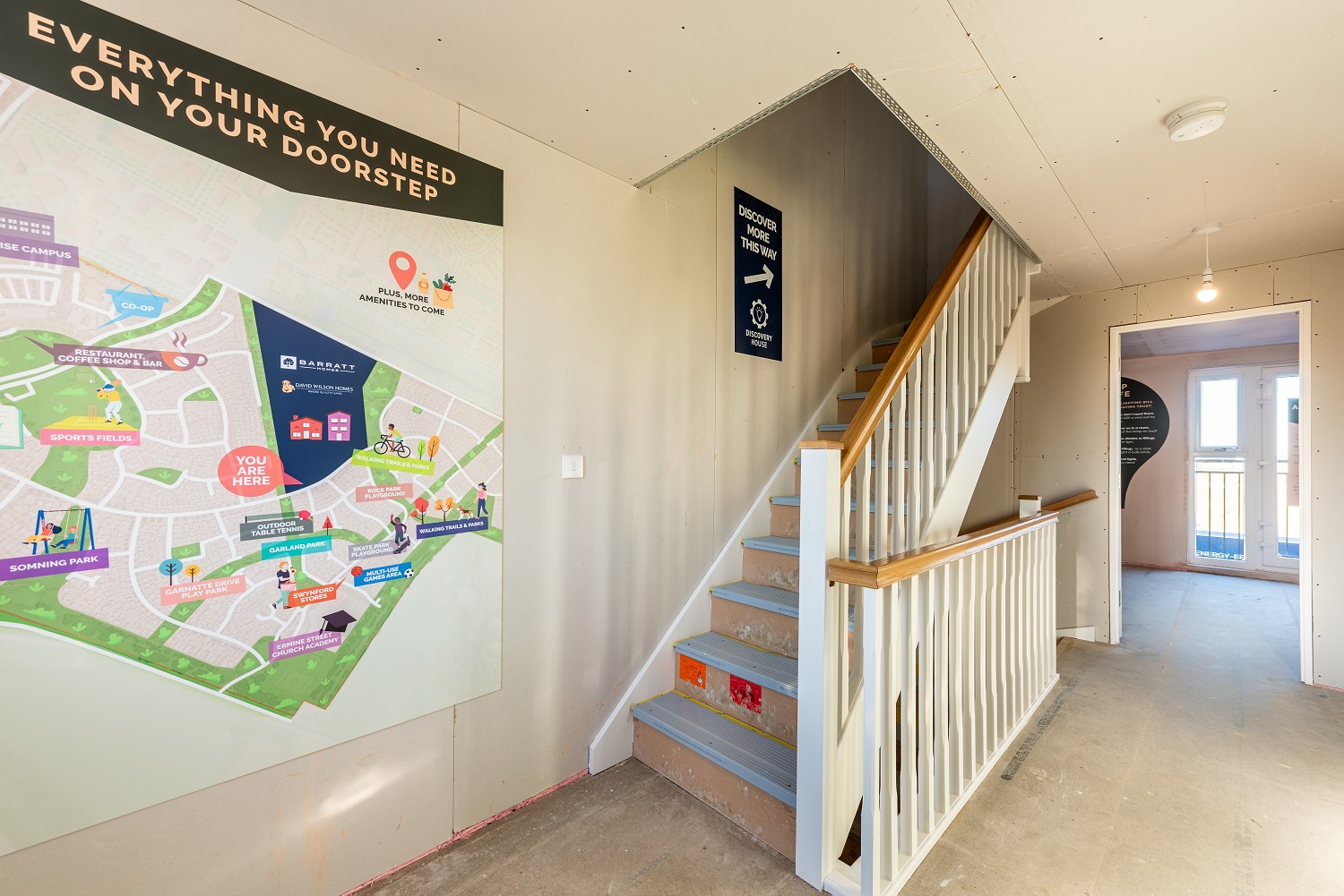 Alconbury Weald DH landing