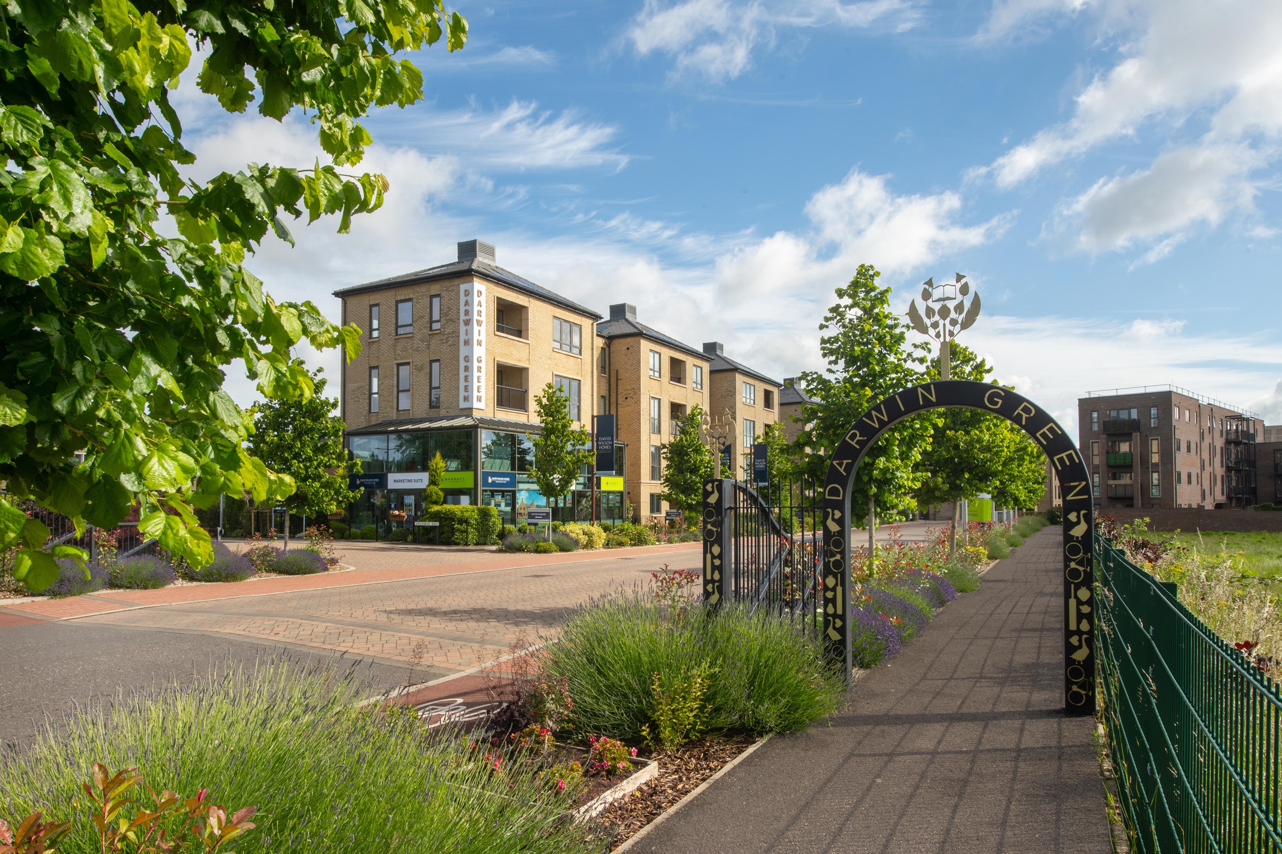 BDW Cambs Darwin Green sales area