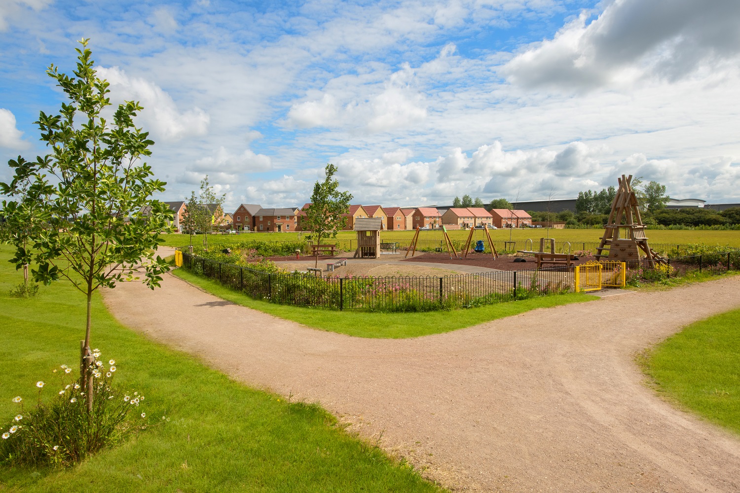 BDW Cambs Hampton Beach play area