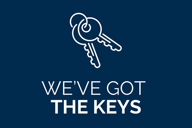 WE'VE GOT THE KEYS