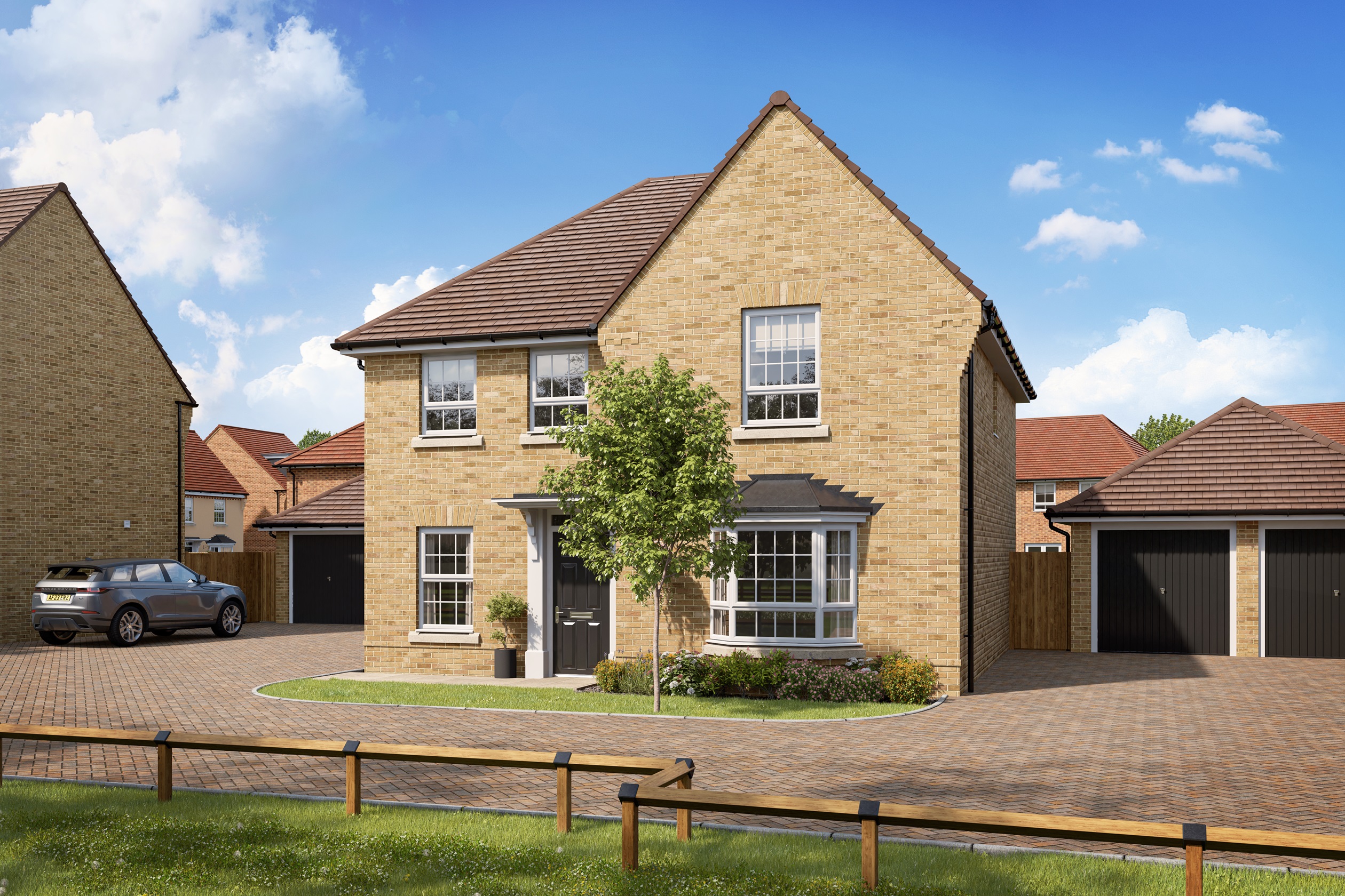 4 BED FAIR BURN - BRICK