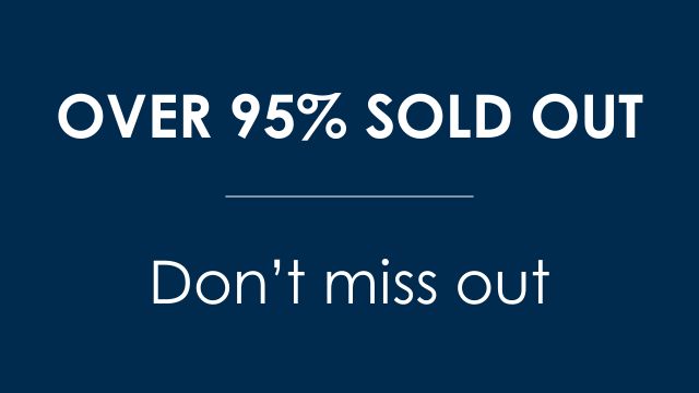 95% OF HOMES NOW SOLD 