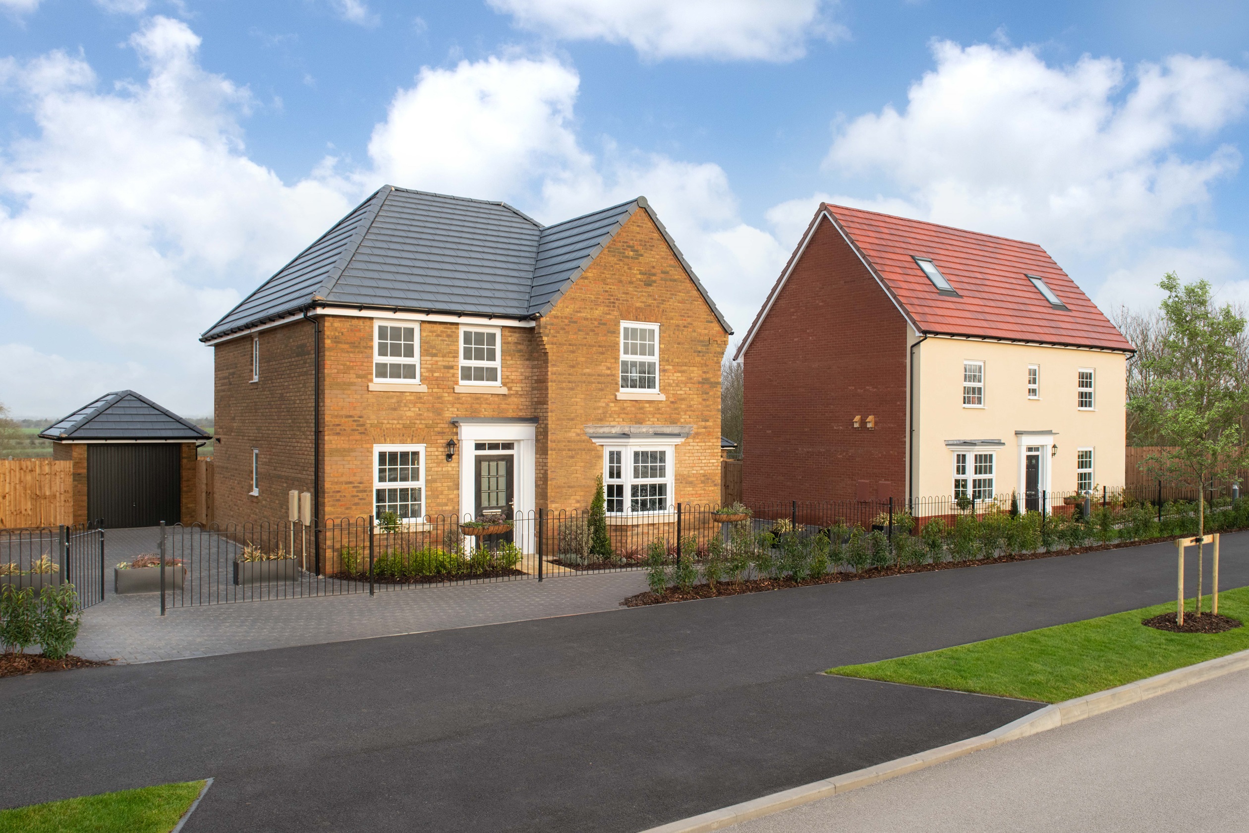 DWH_Great_Dunmow_Grange_Holden_Moreton_External_Street_Scene_Showhome