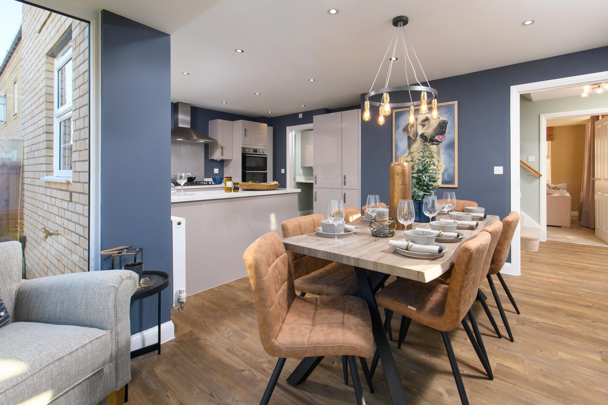 Hollinwood Kitchen Woodland Heath