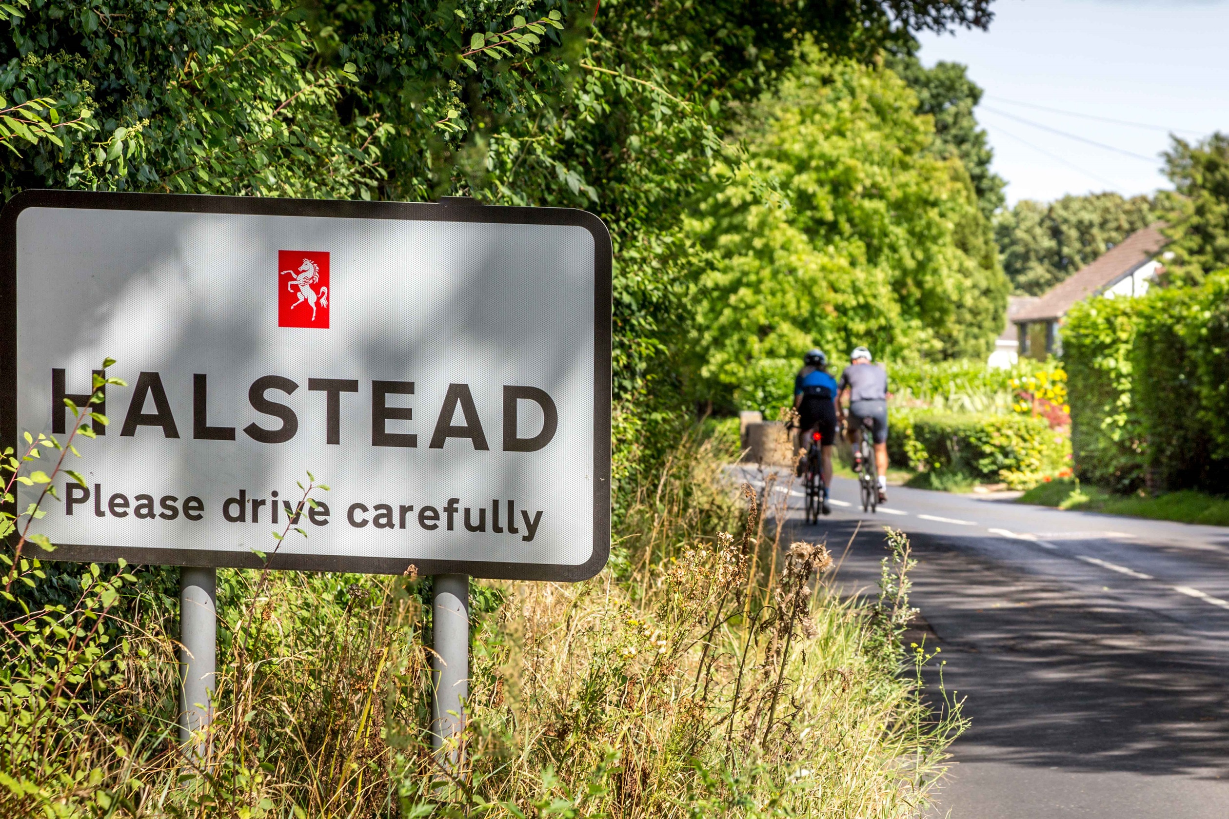 Halstead village sign