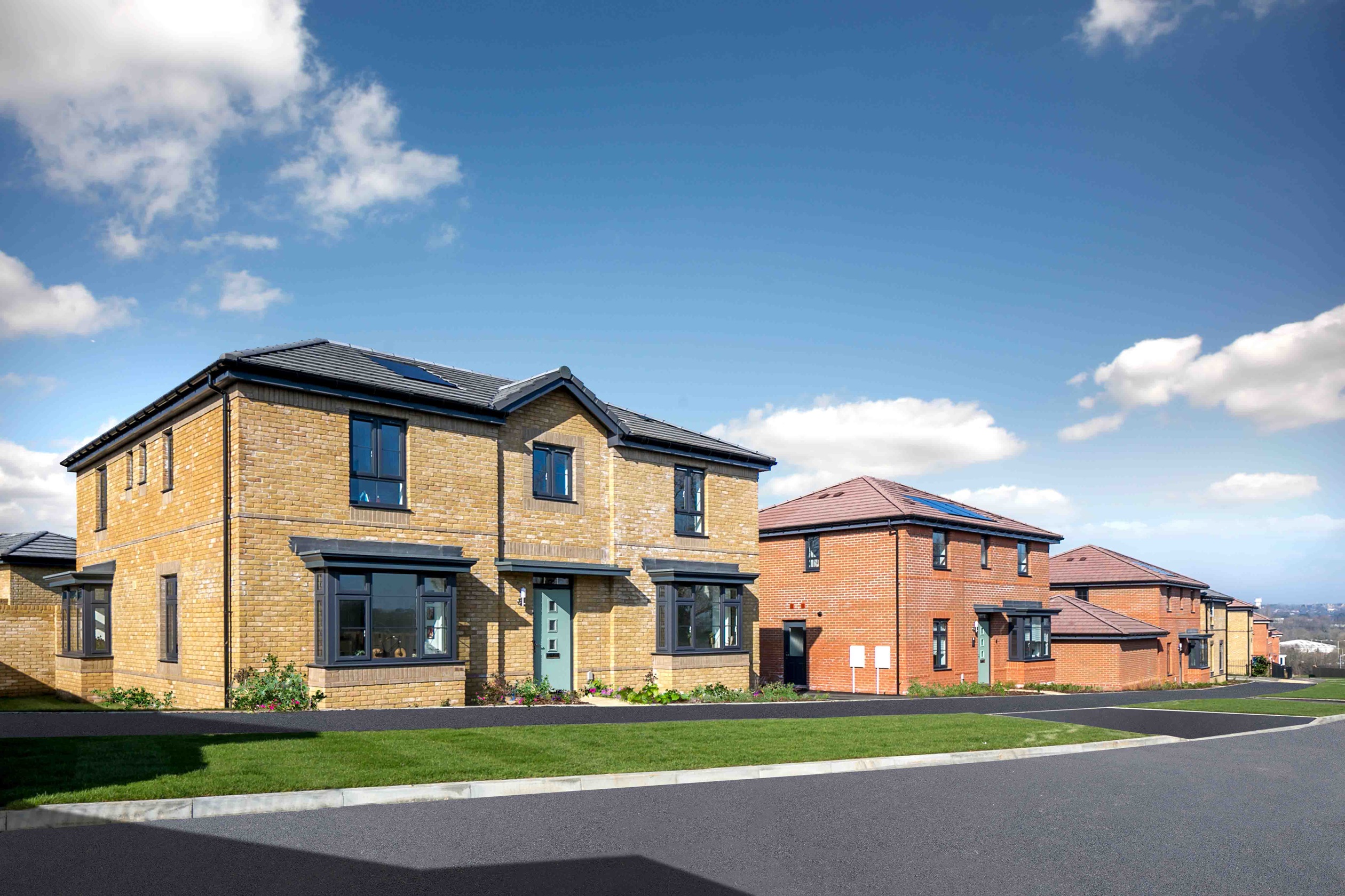 Saxon Fields street scene