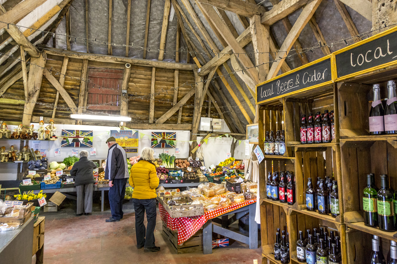 Spitfire Green location internal market local produce