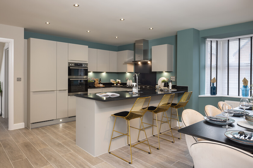 DWH Clipstone Park The Earlswood show home kitchen diner