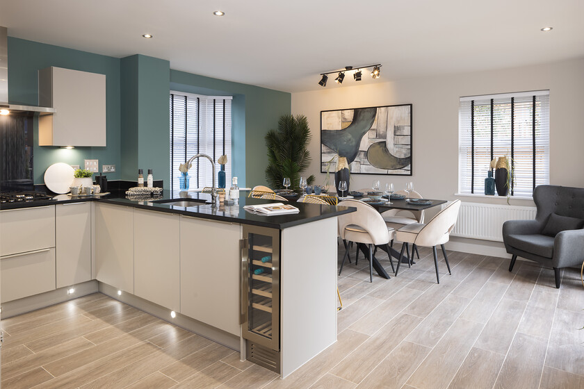 DWH Clipstone Park The Earlswood show home kitchen diner