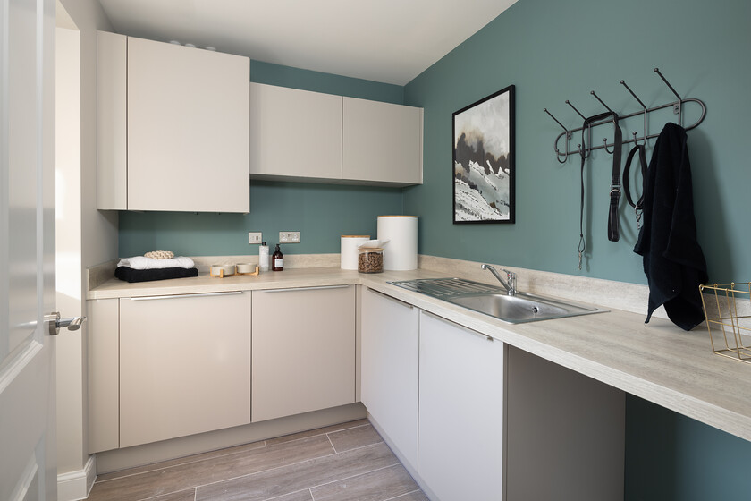 DWH Clipstone Park The Earlswood show home utility room