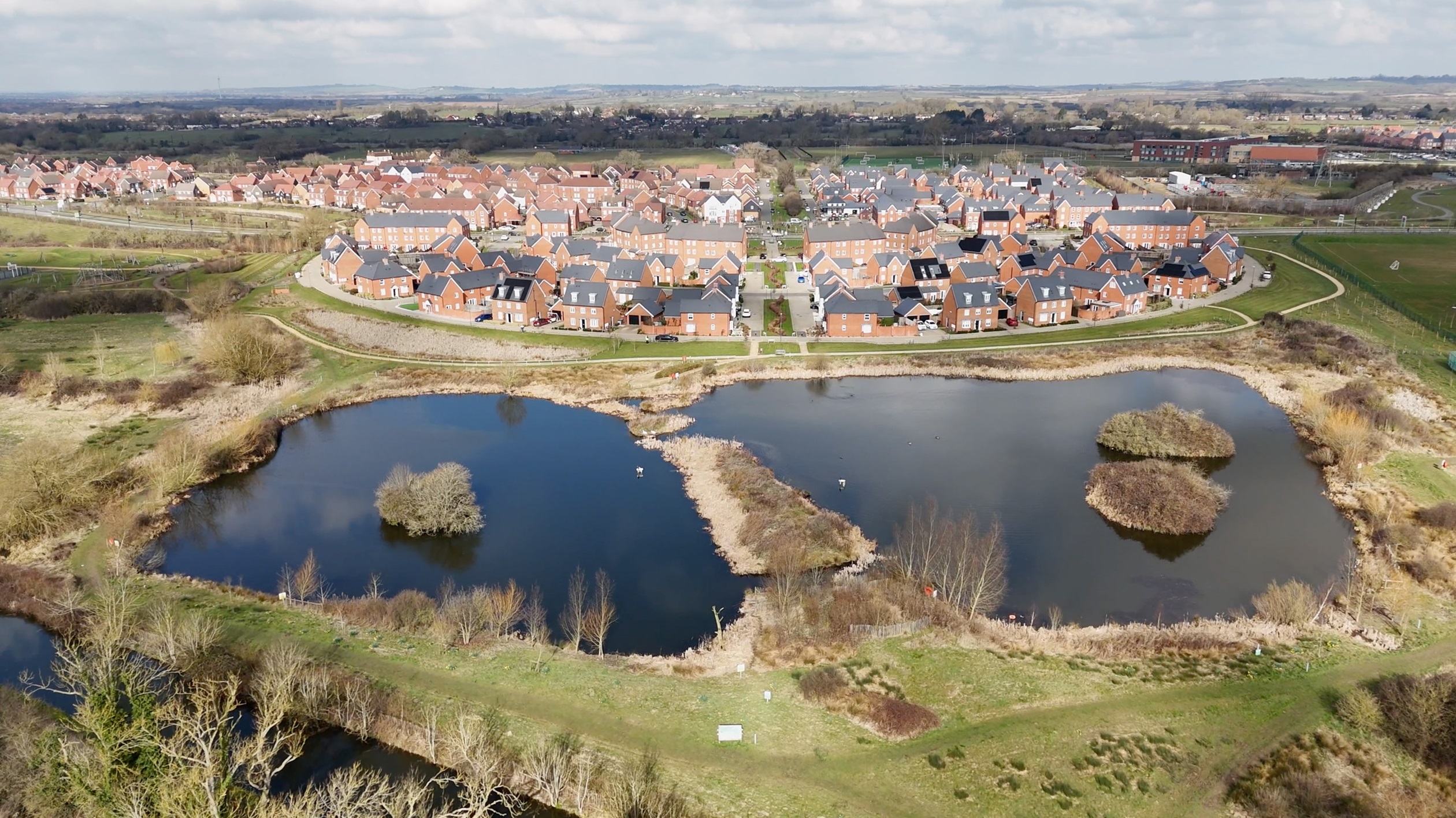 DWH Canal Quarter aerial view March 2025