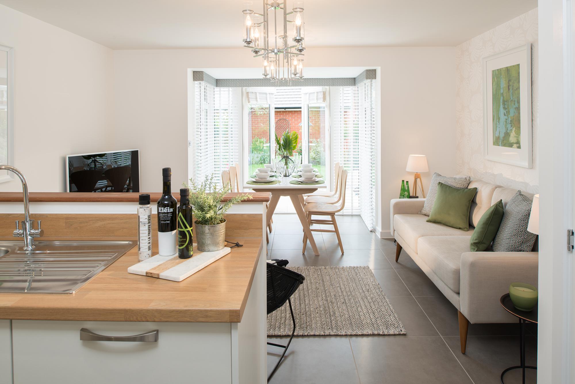 DWH Canal Quarter Kingsbrook, Greenwood, Plot 9 David Wilson Homes