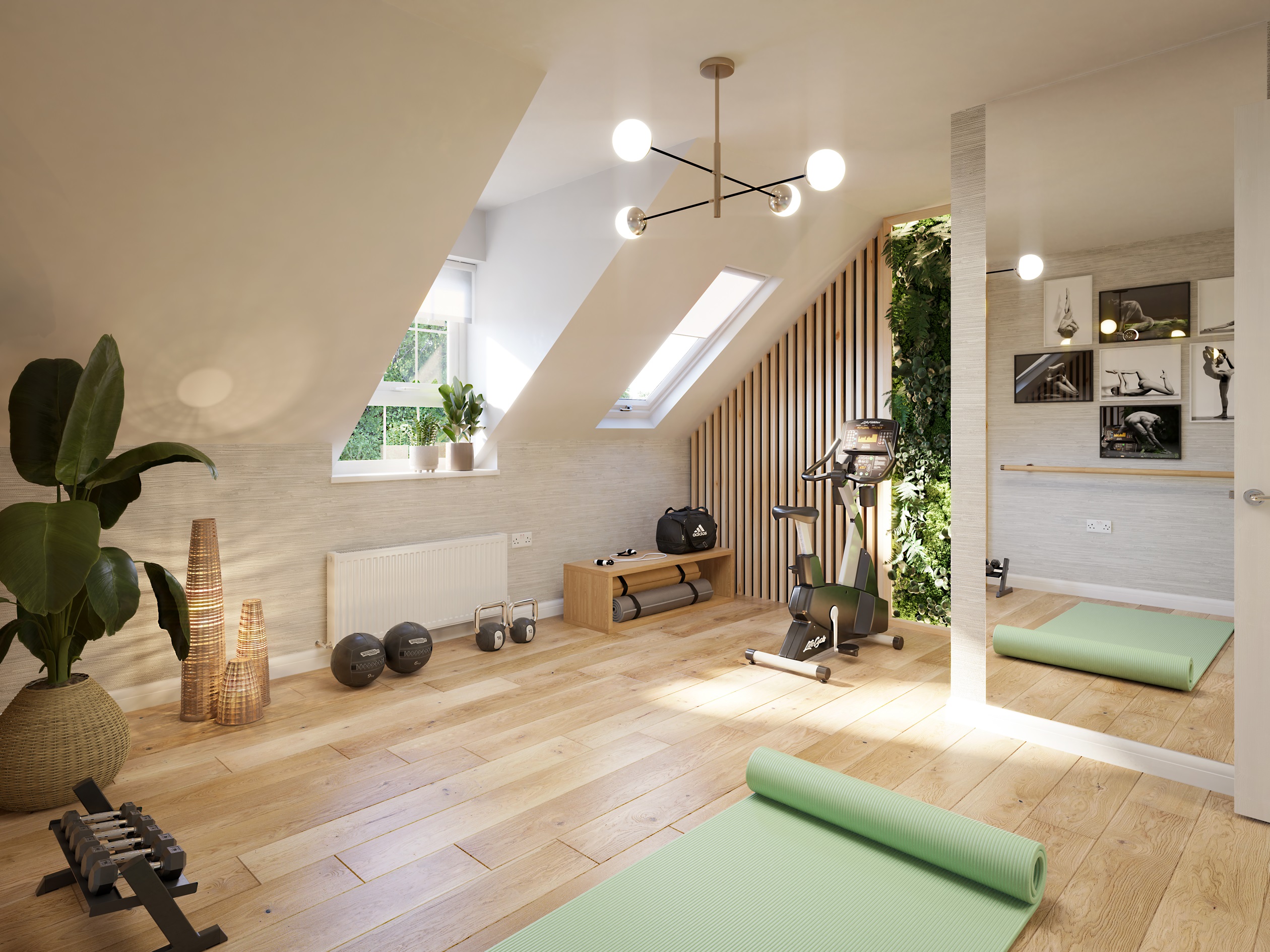 Greenwood - Second Bedroom Gym Room