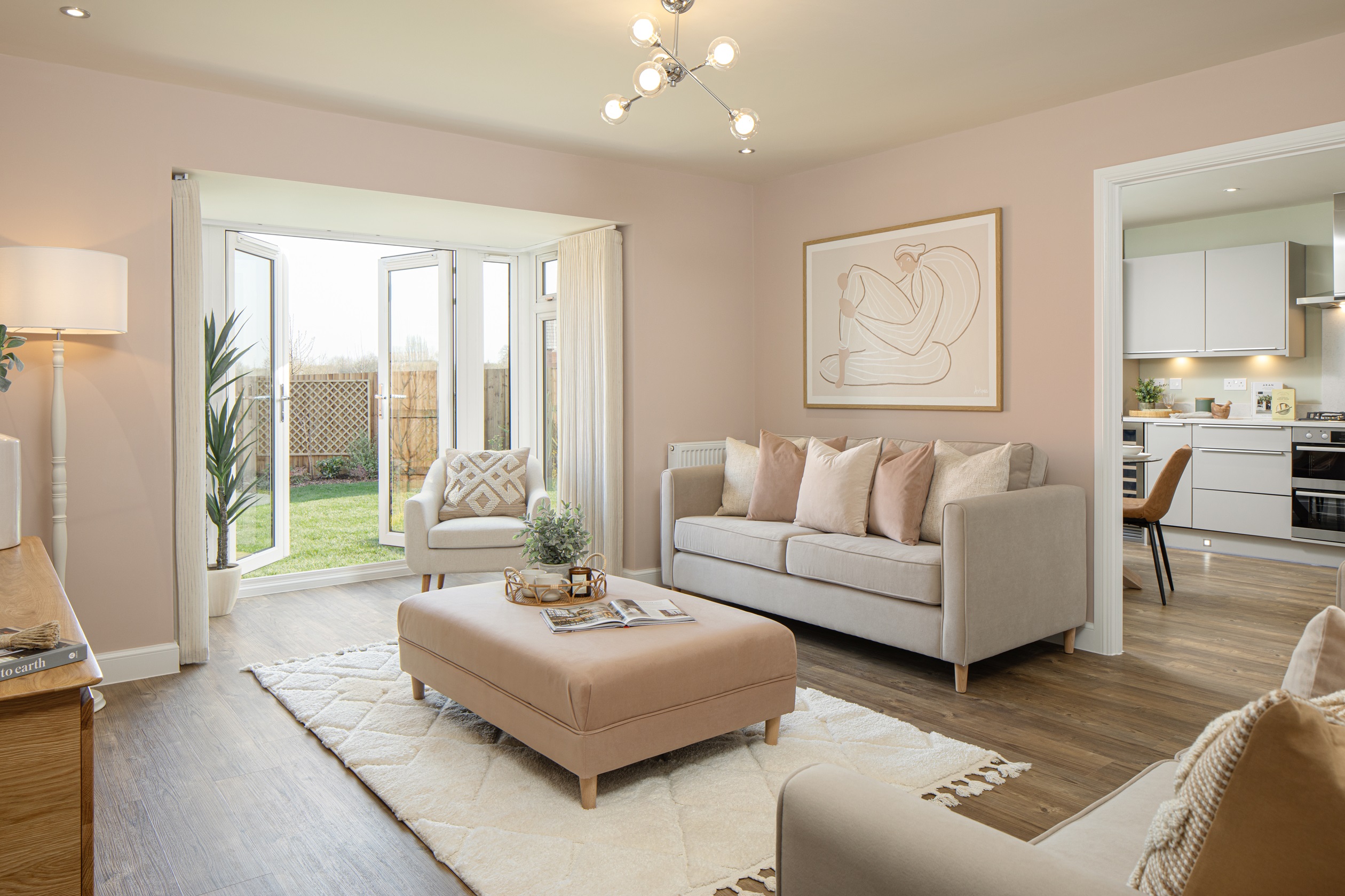 Bracebridge external semi-detached bungalow lounge