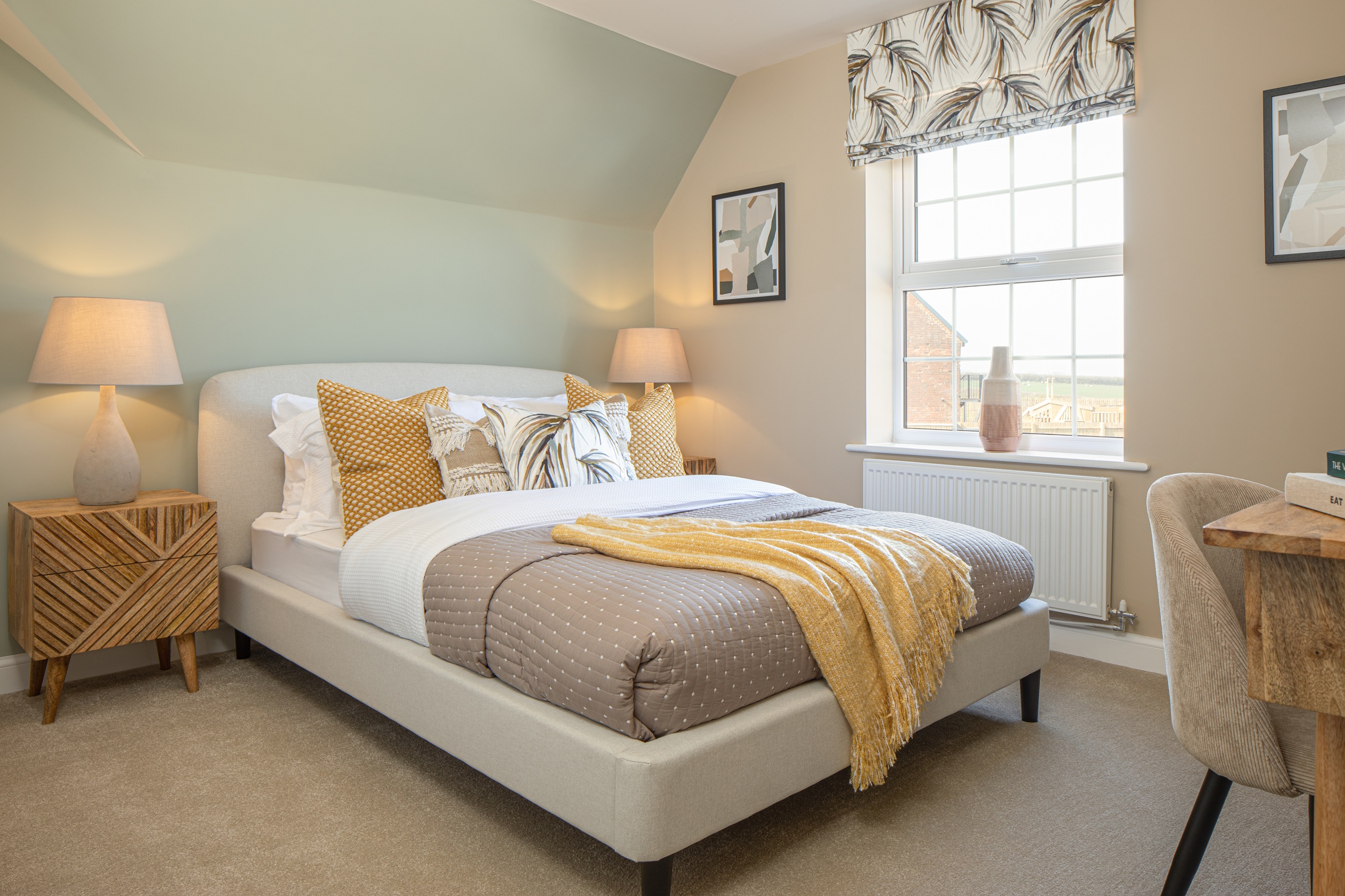 Bracebridge external semi-detached bungalow Bedroom Two