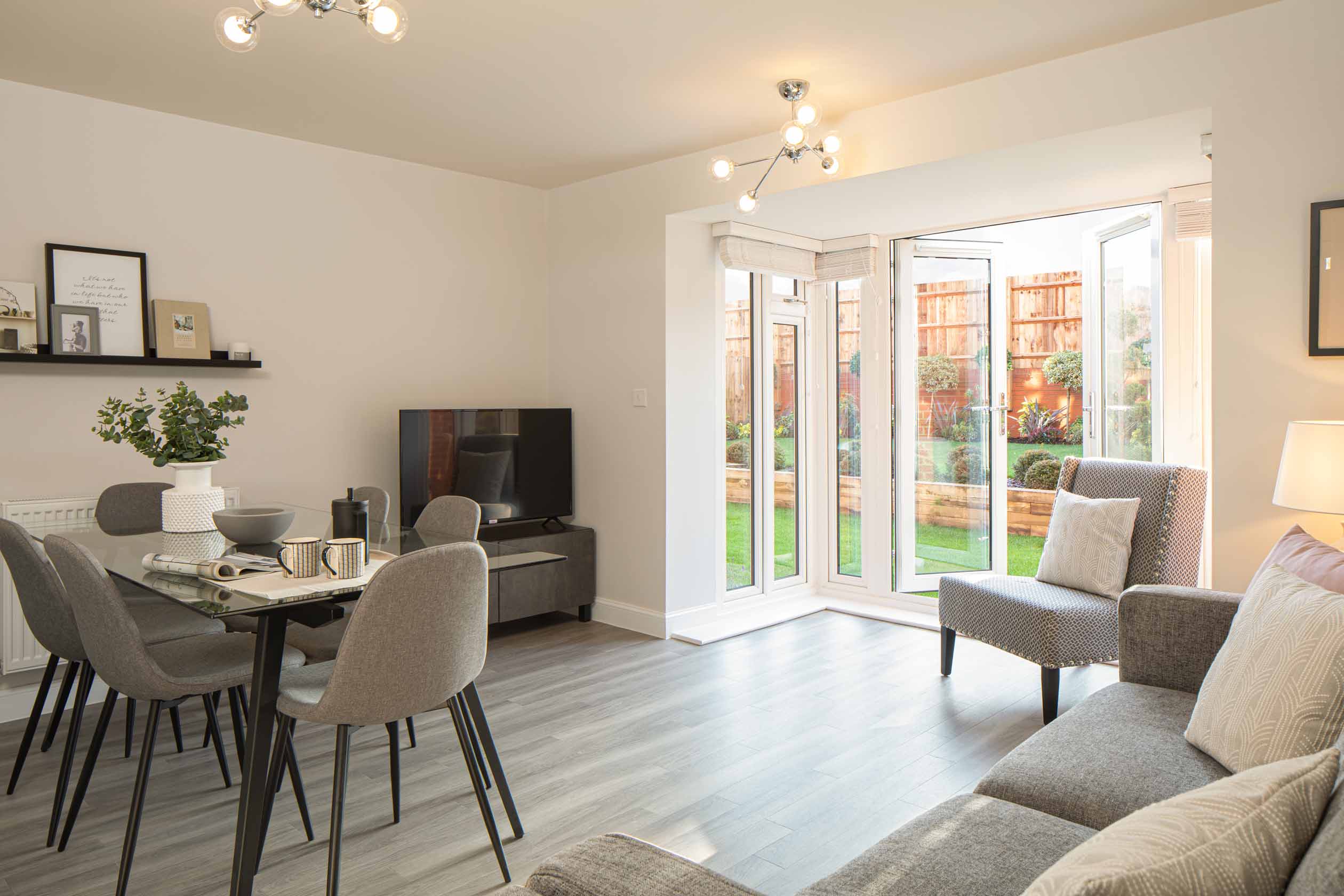 Greenwood Housetype Kitchen/Dining/Family Room 