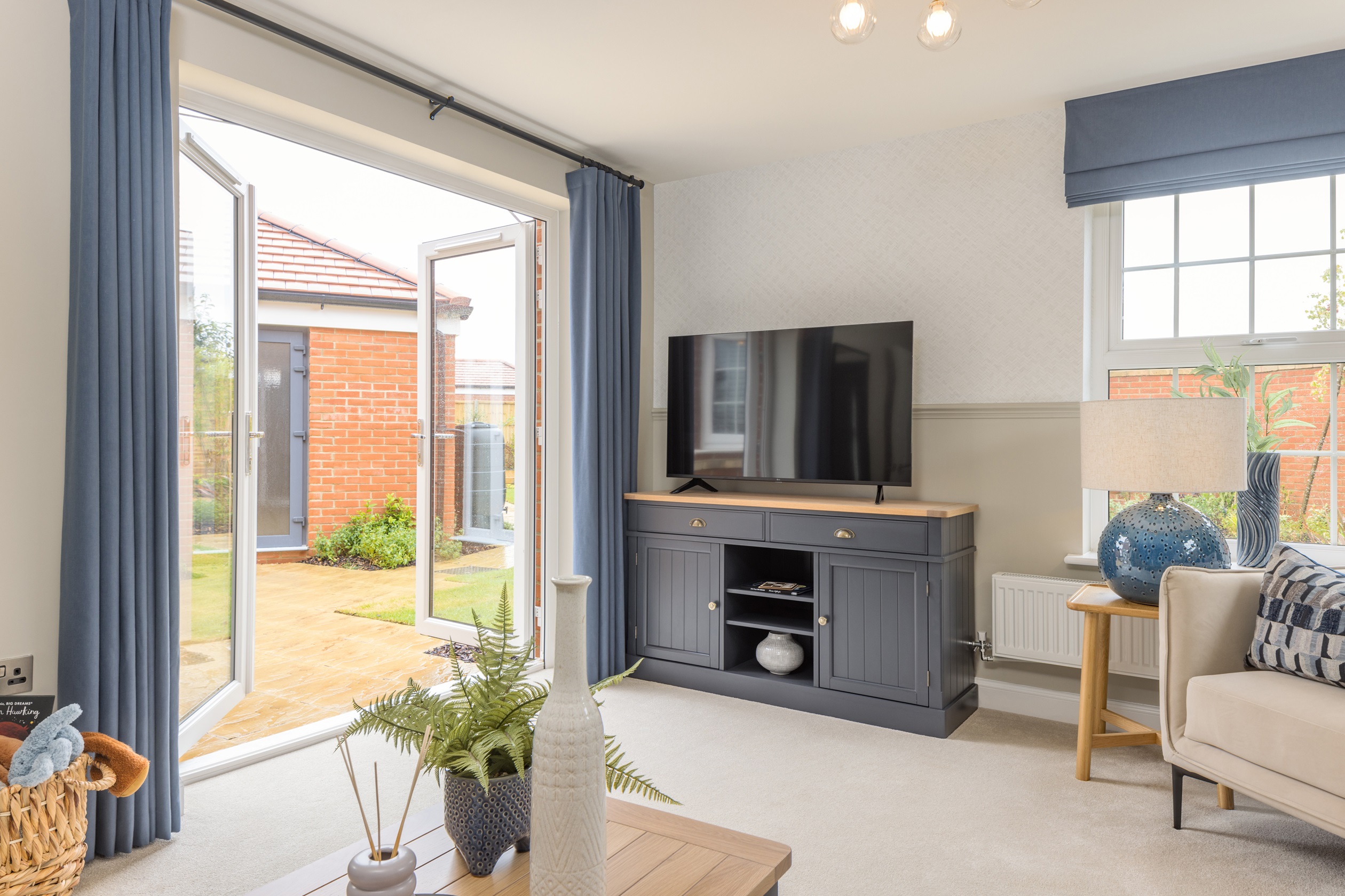 French doors in the 4 bedroom Wychwood